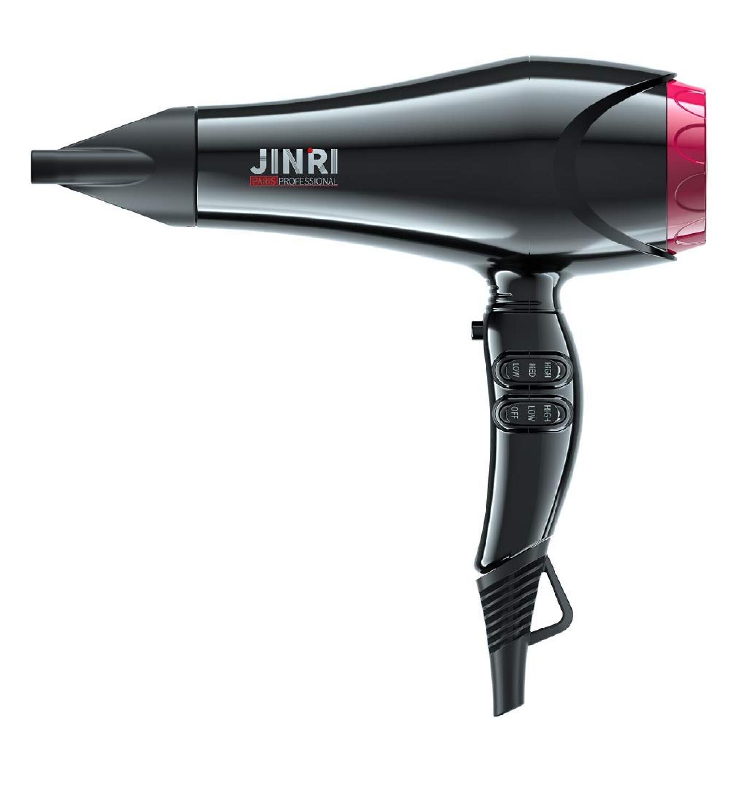 Jinri Professional Salon Hair Dryer with Negative Ion Technology | 2 Speed, 3 Heat Settings | AC Motor | ETL Certified - Buy Online on GoSupps.com
