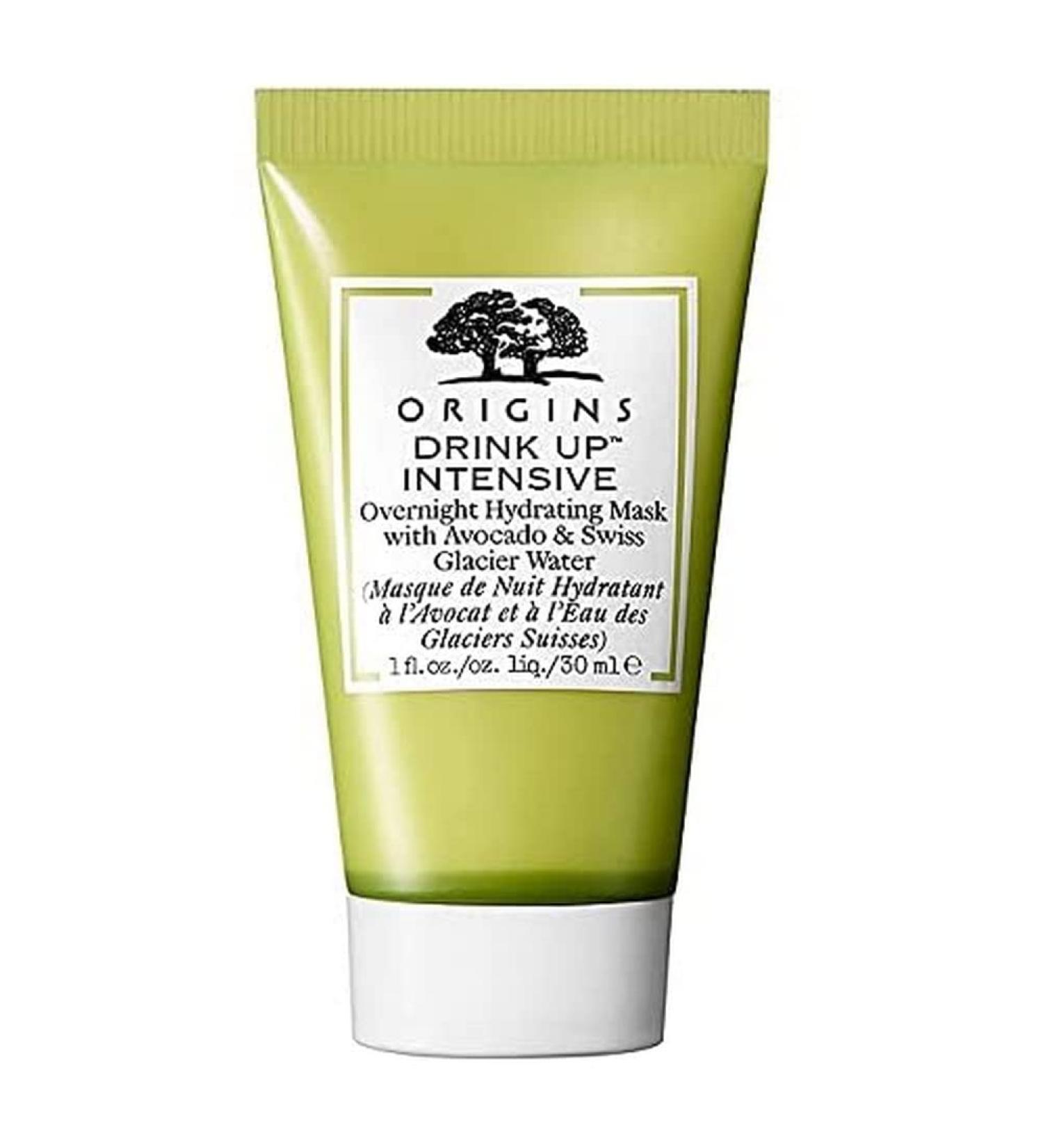 Origins Drink Up Intensive Overnight Hydrating Mask with Avocado & Glacier Water 30 ml.