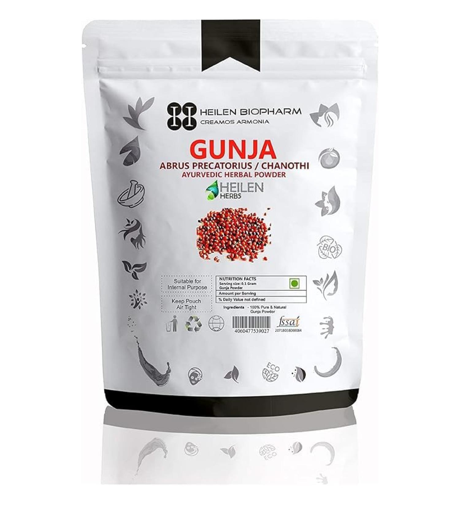 Gunja Seed Powder for Overall Energy Improvement 100 GM Pack of 1 Immunity Improvement