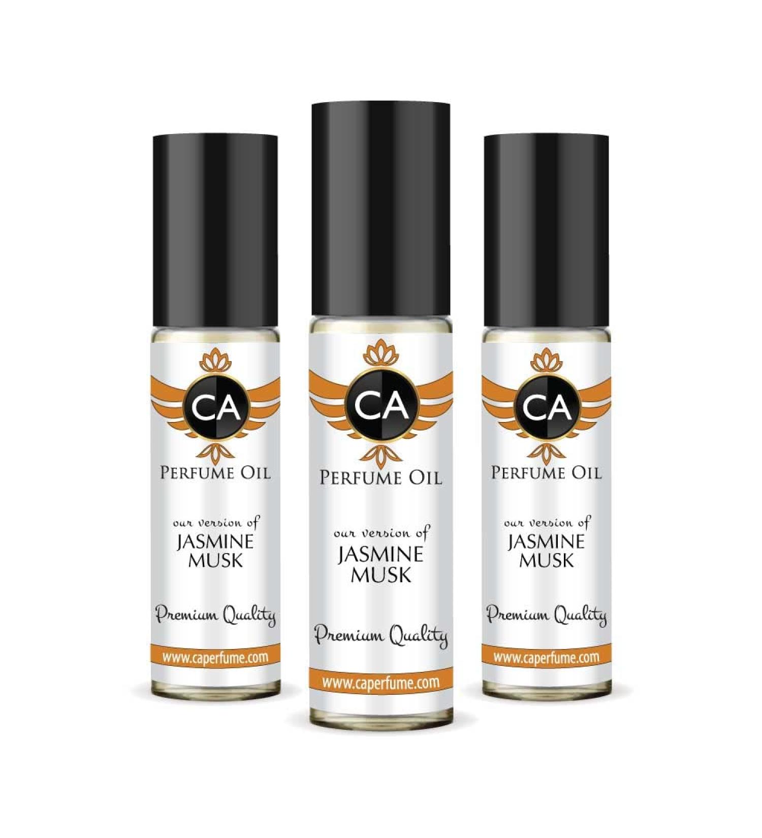 CA Perfume Impression of T. Ford Jasmine Musk For Women Replica Fragrance Body Oil Dupes Alcohol-Free Essential Aromatherapy Sample Travel Size Concentrated Long Lasting Attar Roll-On 0.3 Fl Oz-X3 - Buy Online on GoSupps.com