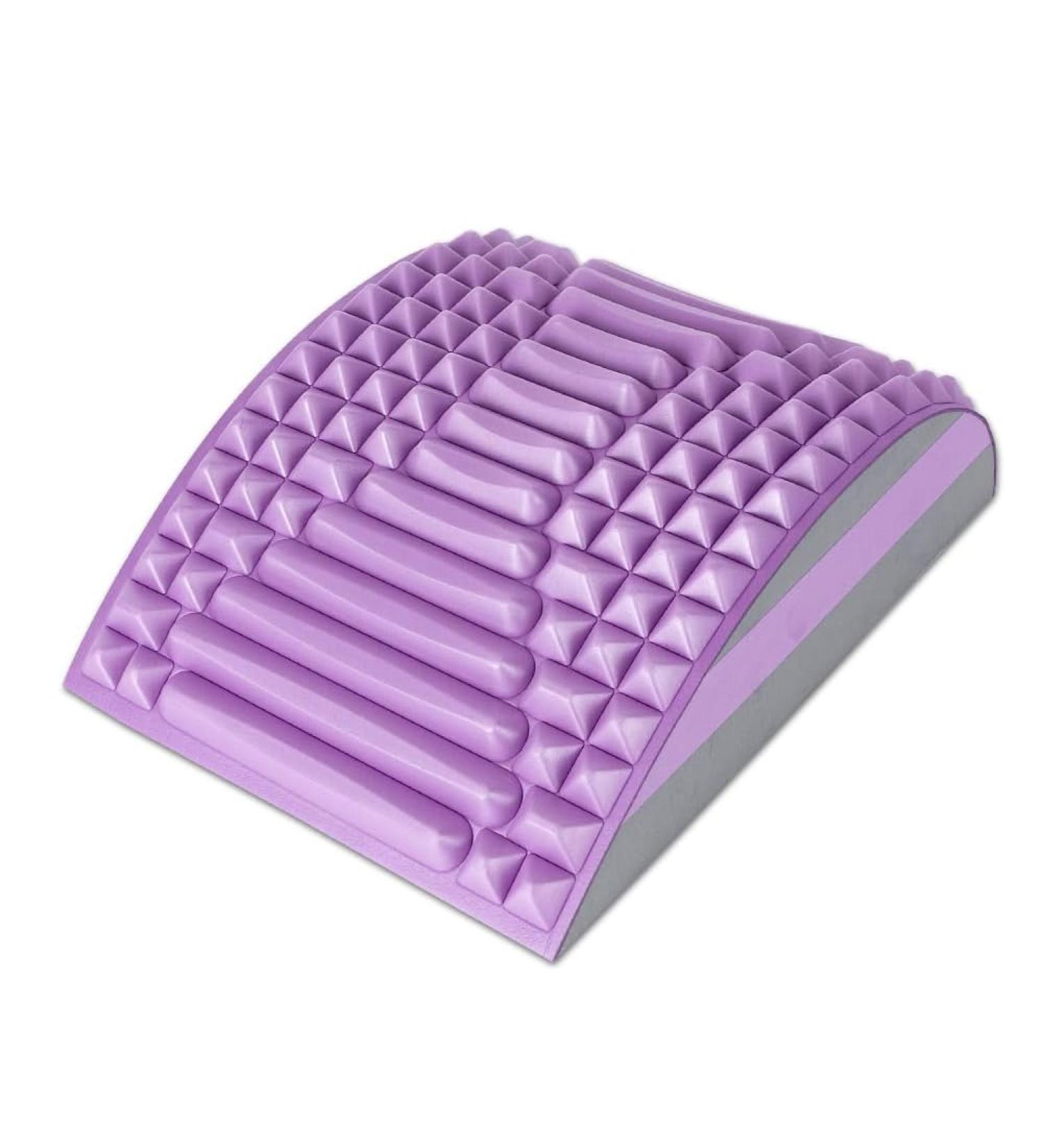 Align Neck and Back Extensor Neubleben - 2 in 1 Back Massage Device & Neck Stretcher for Pain Relief - Back Trainer & Stretch Device in Violet - Buy Online on GoSupps.com