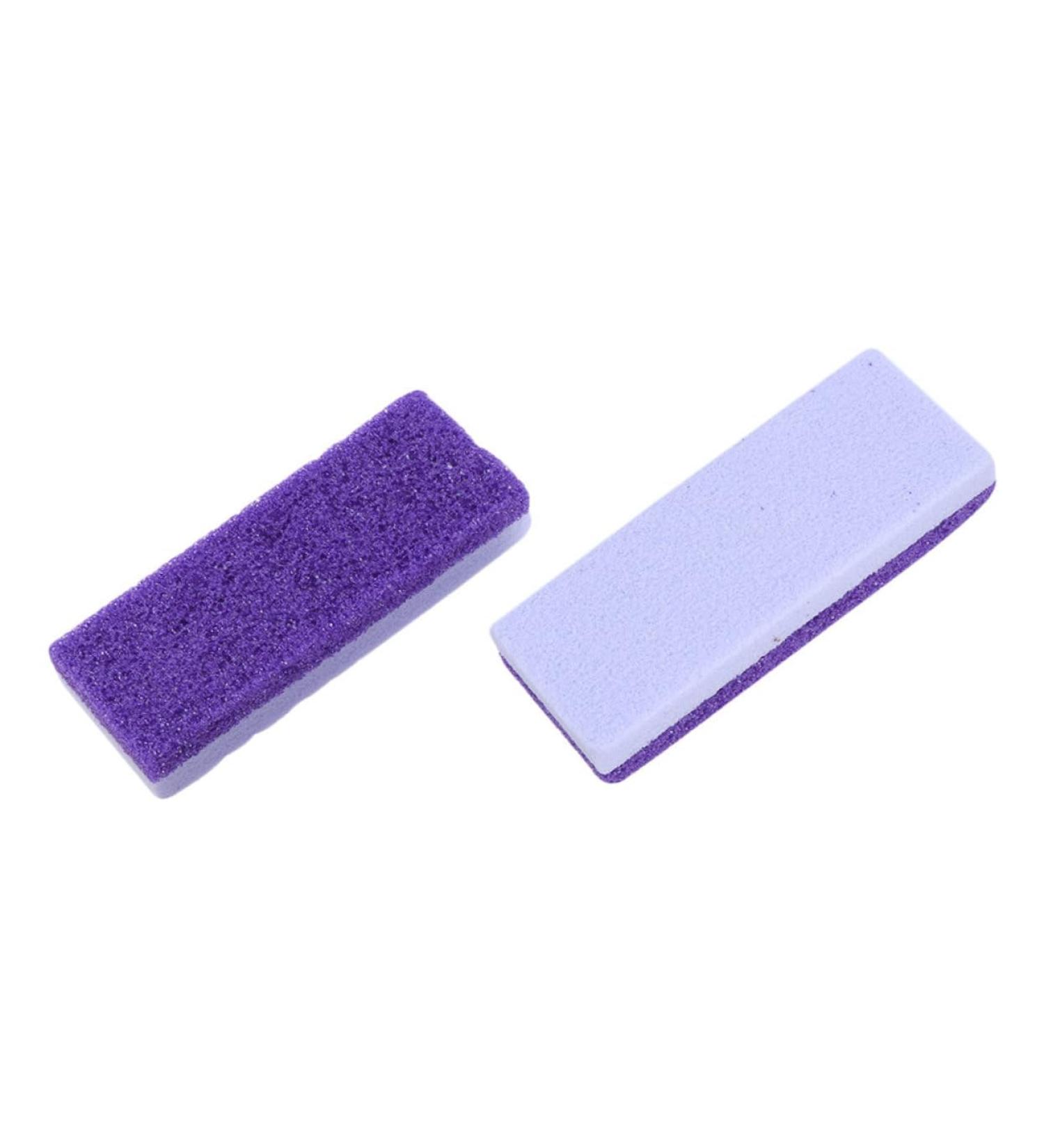 FRCOLOR 2pi ces Pierre pour Lot de R pes Double Face Violette Exfoliant Callosit s Peaux Mortes - Buy Online on GoSupps.com