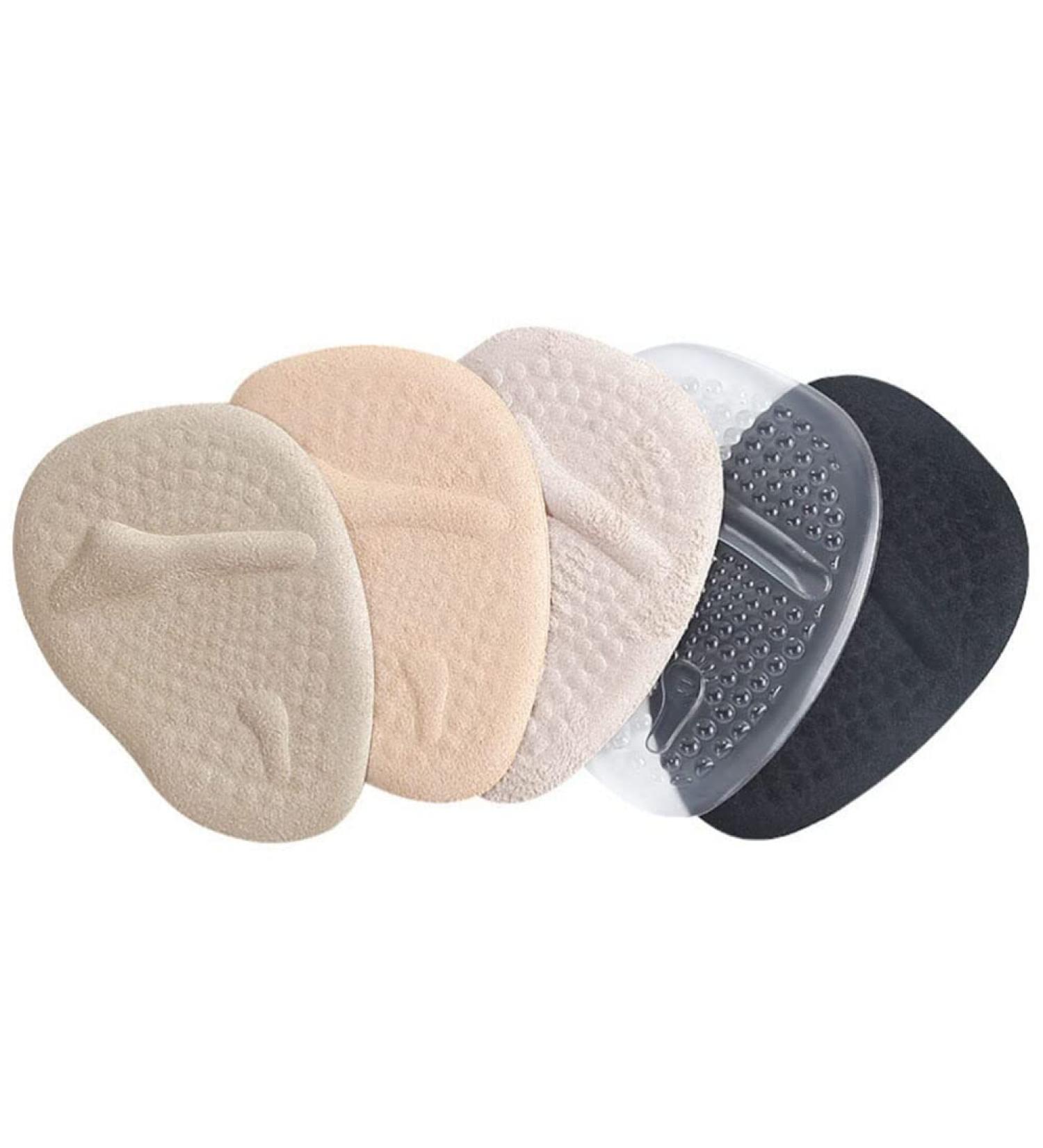 GLEAVI Half Size Foot Pads - Metatarsal Cushions Bunion & High Heel Inserts Non-Slip Velvet Comfort | Ideal for Boots & Daily Wear - Buy Online on GoSupps.com