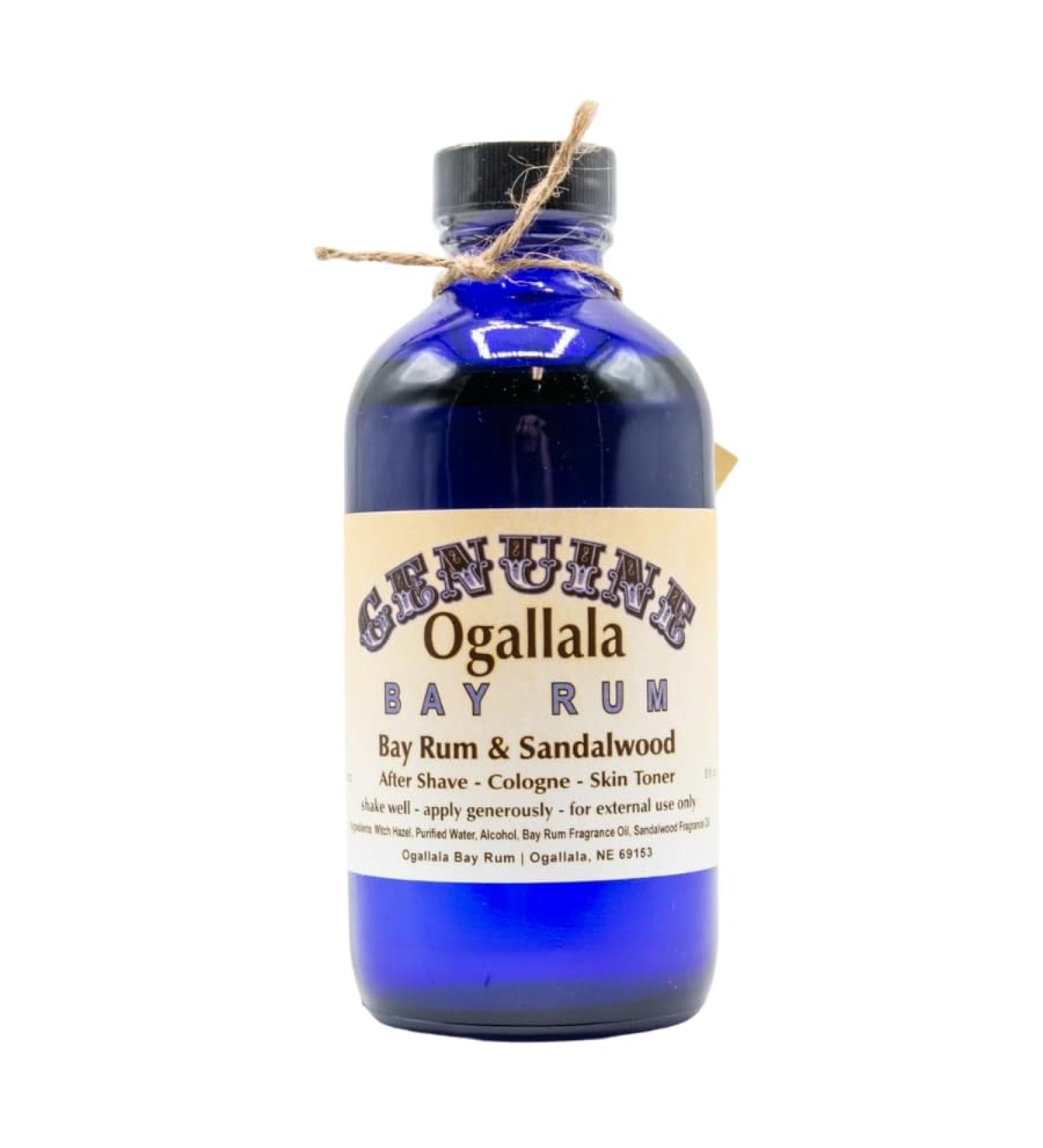 Ogallala Bay Rum | Refreshing Dual Purpose Cologne & Aftershave | Hand Crafted | Old Fashioned Bay Rum Scent With Sandalwood | 4 oz Bottle Bay Rum Scent with Sandalwood 4 Fl Oz (Pack of 1) - Buy Online on GoSupps.com