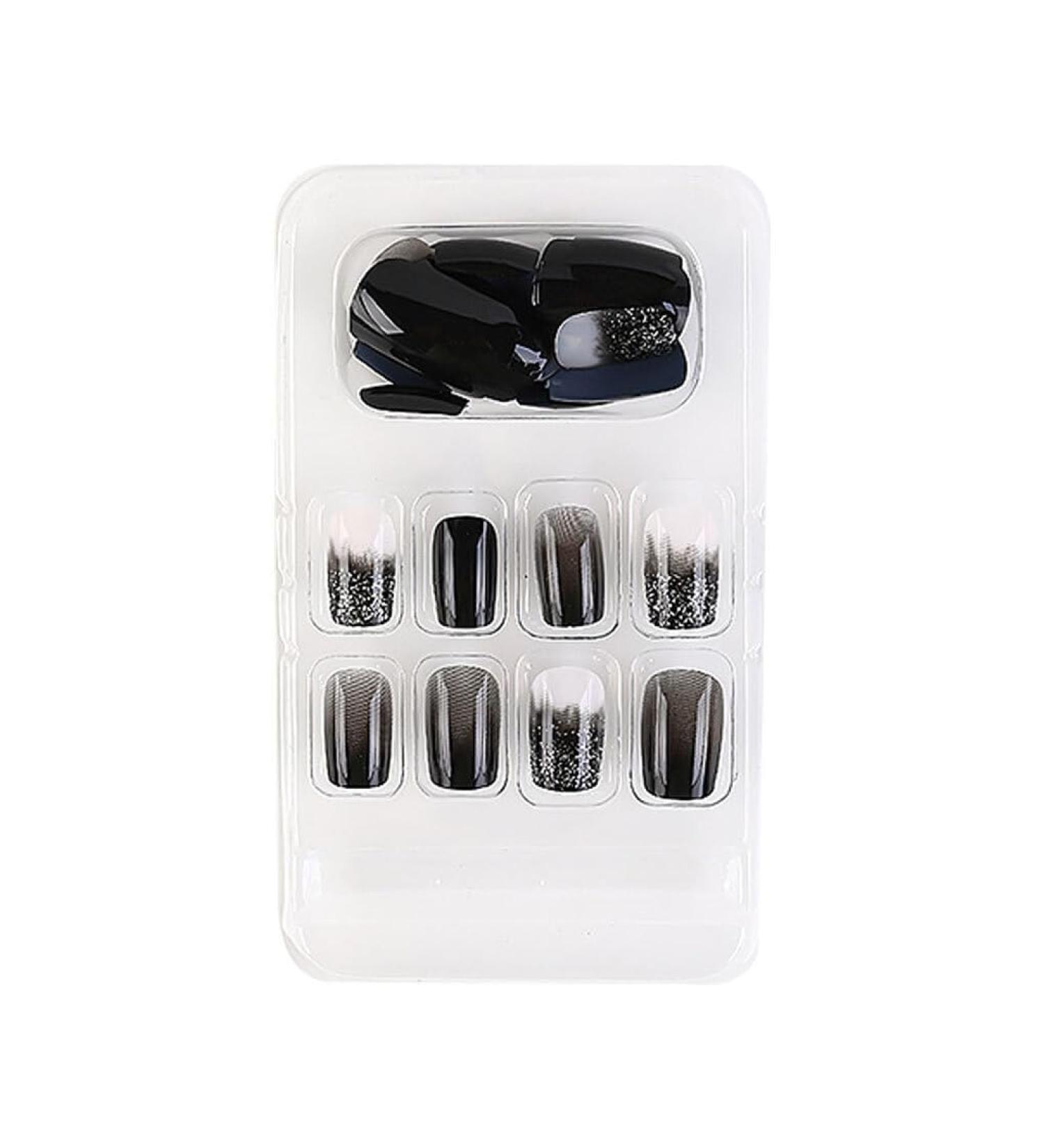 dijiusidy False Nail Perfect Matching Simple to Wear Fingernail Full Coverage Press Type Strong Viscosity Adjustable Paster Type 35 F741 Type 35 F741 - Buy Online on GoSupps.com