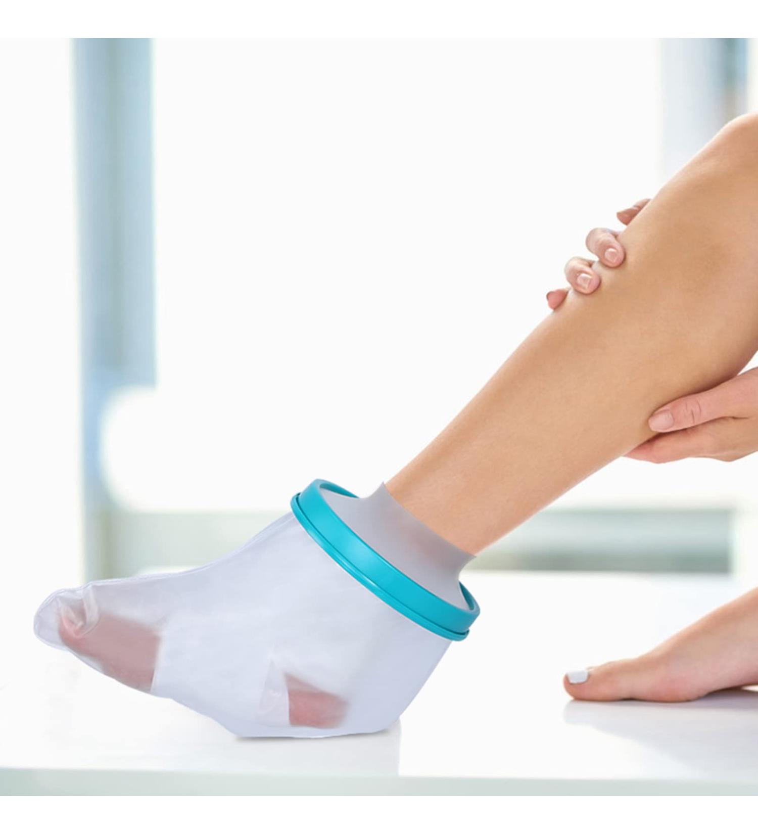 Waterproof Shower Protection for Foot Casts | Reusable Plaster Cover for Adults - Buy Online on GoSupps.com