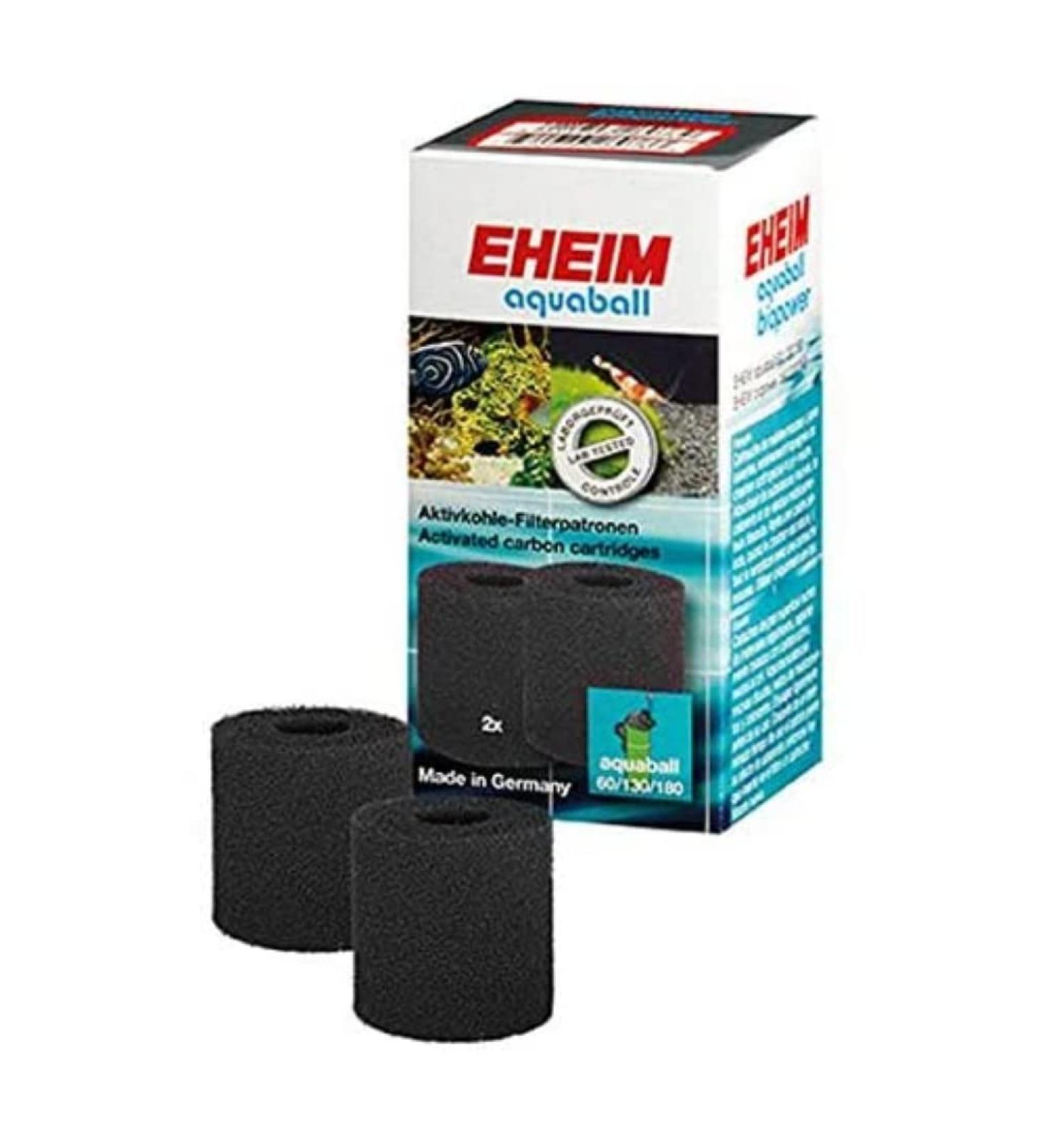 Eheim 7006046 Aquarium Activated Carbon Cartridge - 2 Pieces for Aquaball & Biopower Internal Filters | Best International Shipping - Buy Online on GoSupps.com