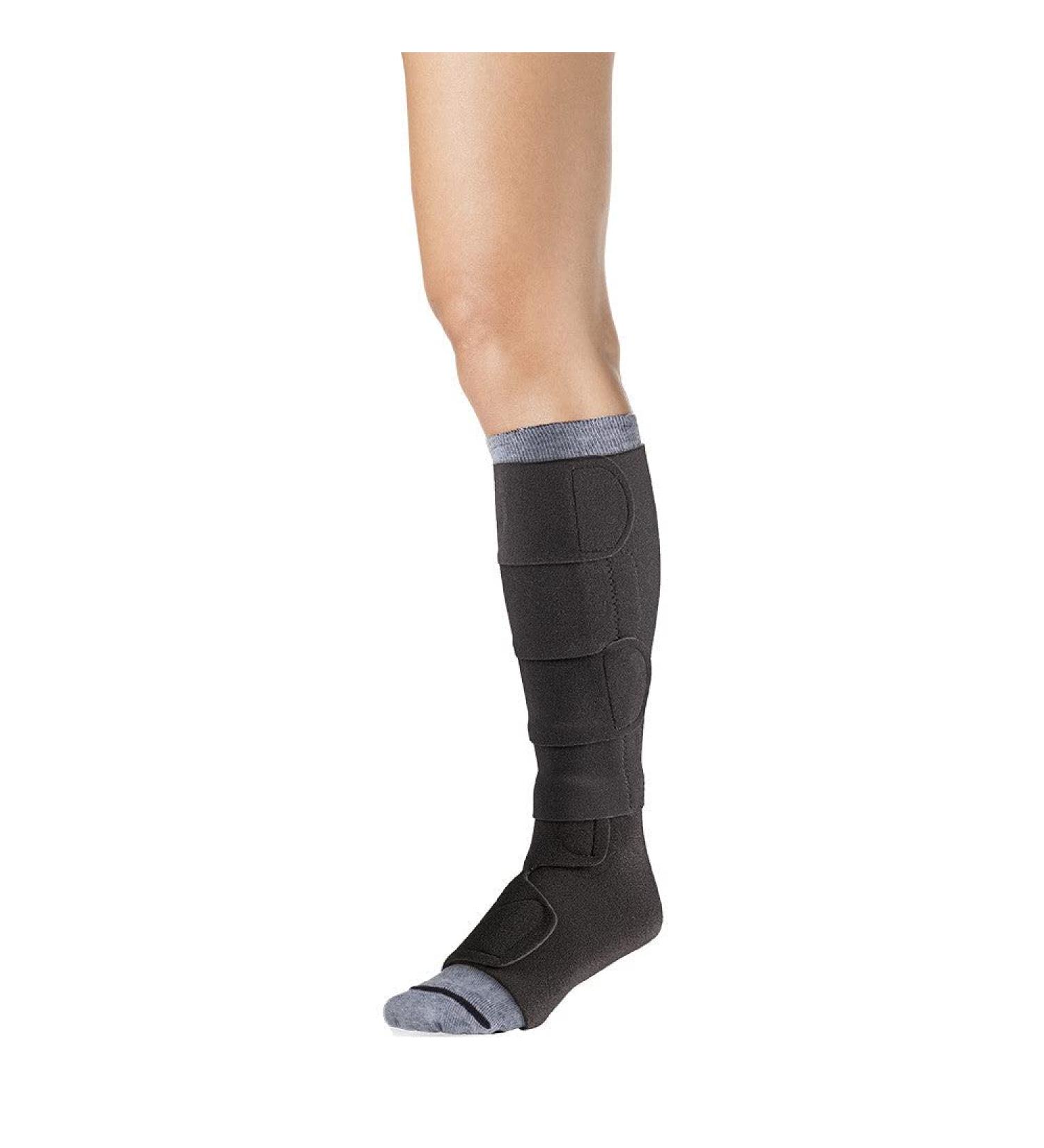 30-40 mmHg SIGVARIS Compreflex Below Knee Compression Socks with Boot Low Stretch XL Regular Black for Optimal Support - Buy Online on GoSupps.com