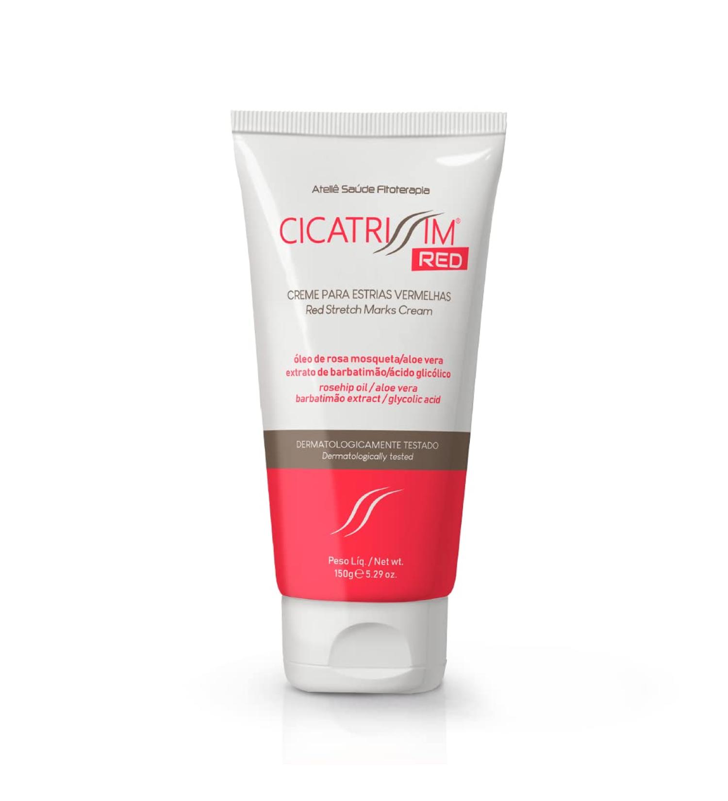 Cicatrissm Red Stretch Mark Remover Cream - Pregnancy & Tummy Care - Removes Red/Purple Stretch Marks - Skin Treatment - Buy Online on GoSupps.com