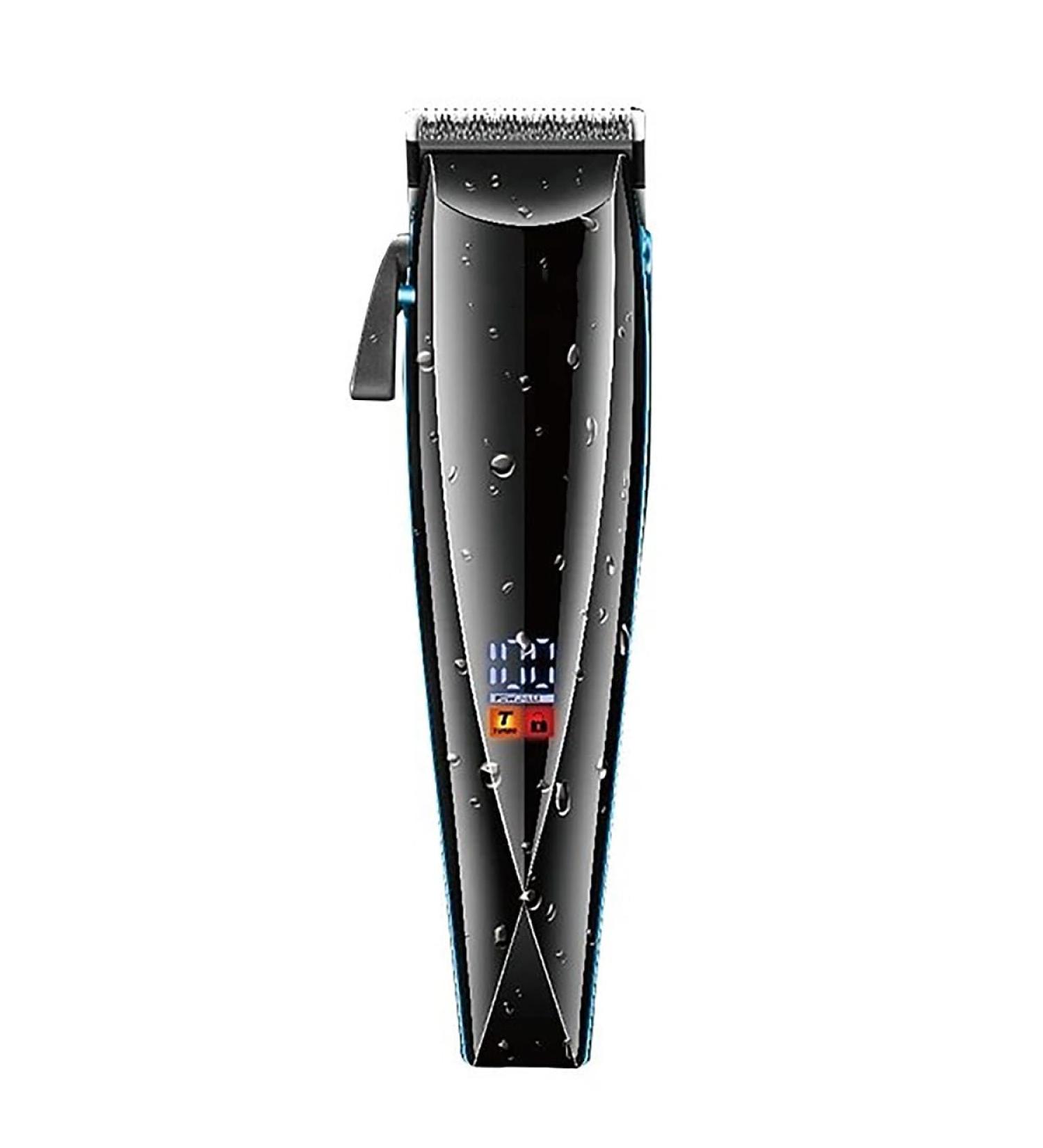 Professional Electric Hair Clipper | Rechargeable Cordless Trimmer for Men | Waterproof with LCD Display | Fine Steel Cutter | International Shipping Available - Buy Online on GoSupps.com
