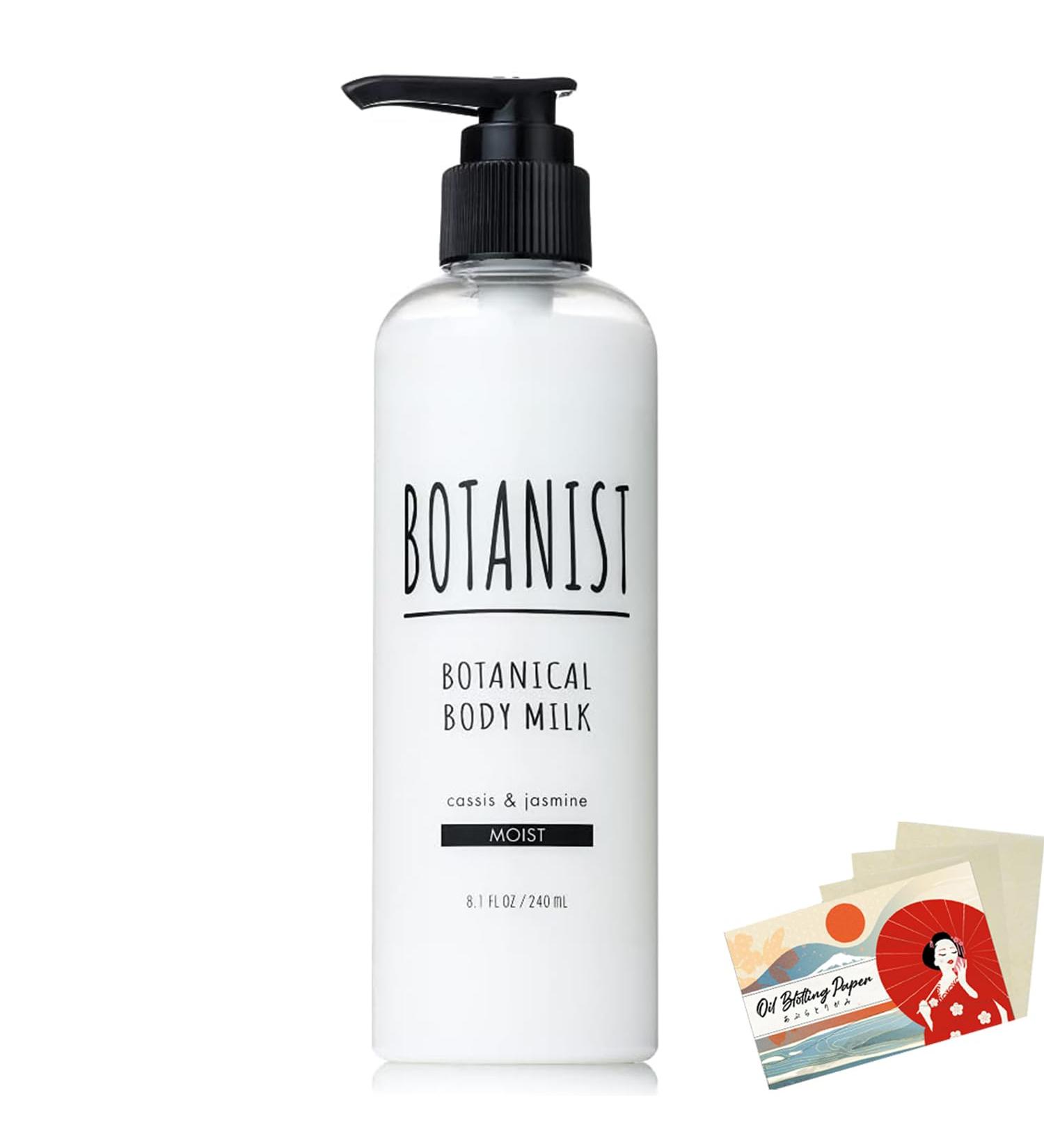 Botanist Botanical Body Milk Moist 240ml - Blackcurrant & Jasmine (Green Tea Set)