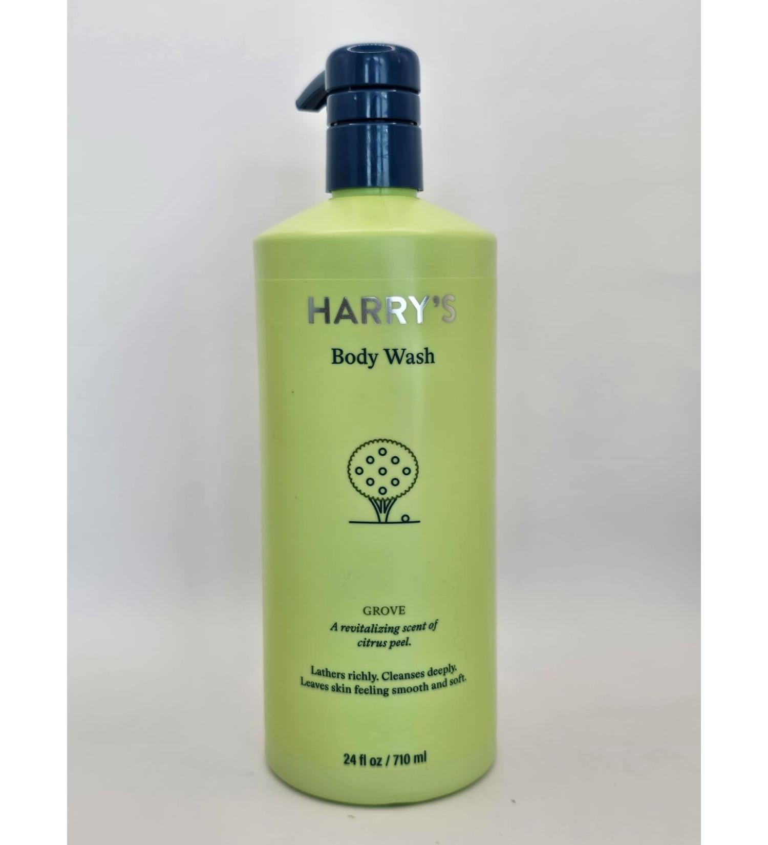 Citrus Grove Body Wash 24 Fl Oz - Paraben & Sulfate Free - Made in USA - Green/Navy Pump Bottle - International Shipping Available - Buy Online on GoSupps.com