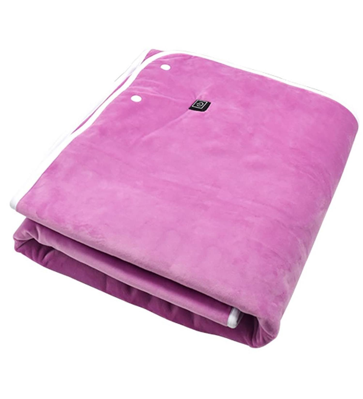 Jqual USB Electric Heating Blanket | Portable Heating Scarf - 3 Settings Washable - Anniversary Purple 140x80cm - Buy Online on GoSupps.com