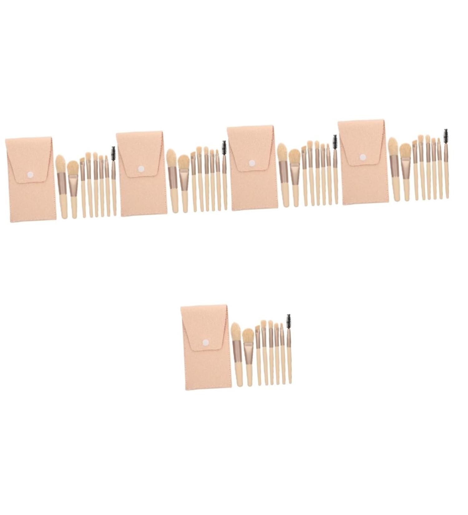 minkissy 5 Sets Travel Makeup Beauty Supply Women Makeup Supplies Ladies Suits Professional Makeup Brush Makeup Tool Supple Makeup Brush Miss Aluminum Tube Cosmetic Applicator - Buy Online on GoSupps.com