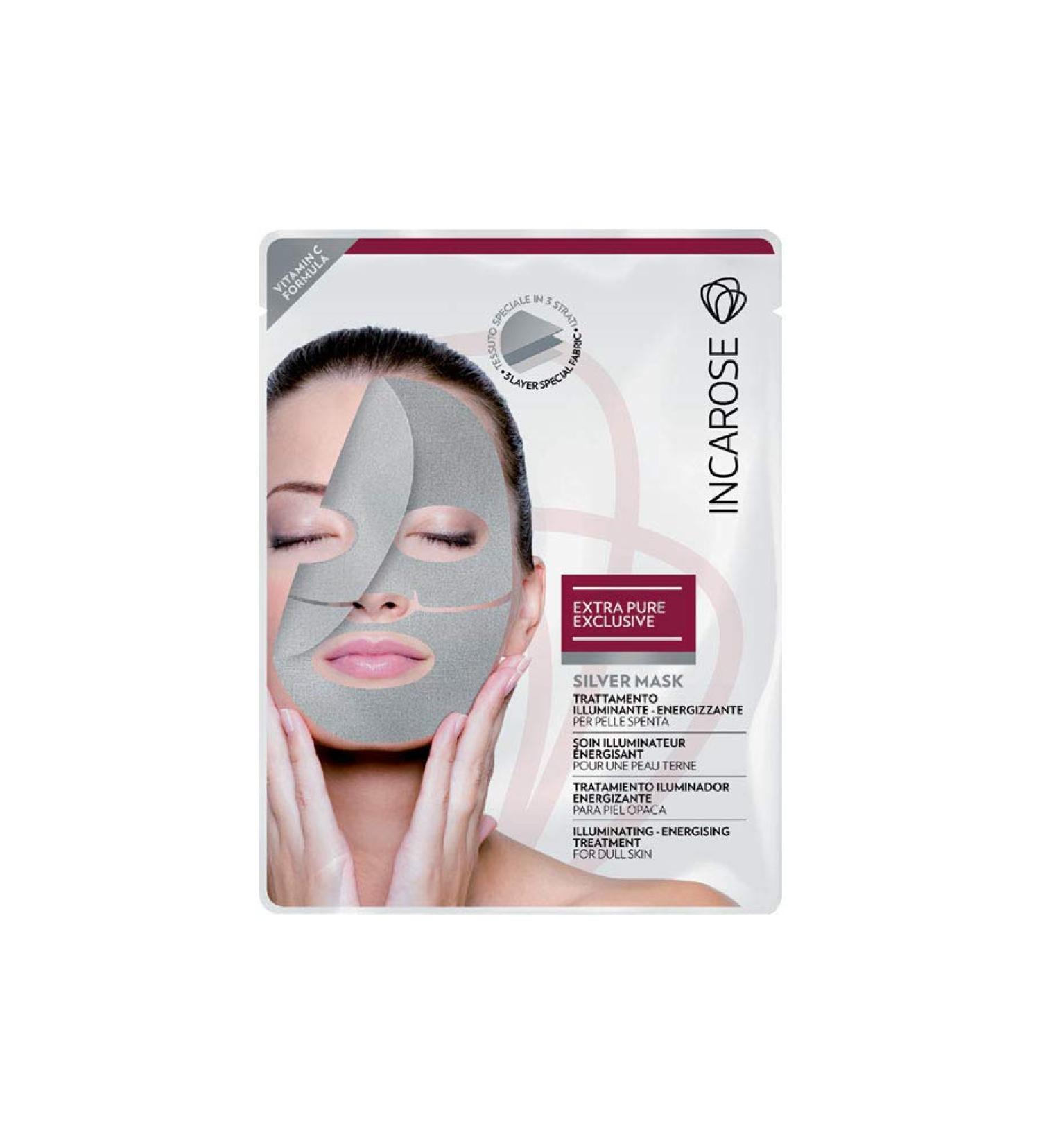 INCAROSE Epe Silver Mask with Vitamin C and Hyaluronic Acid