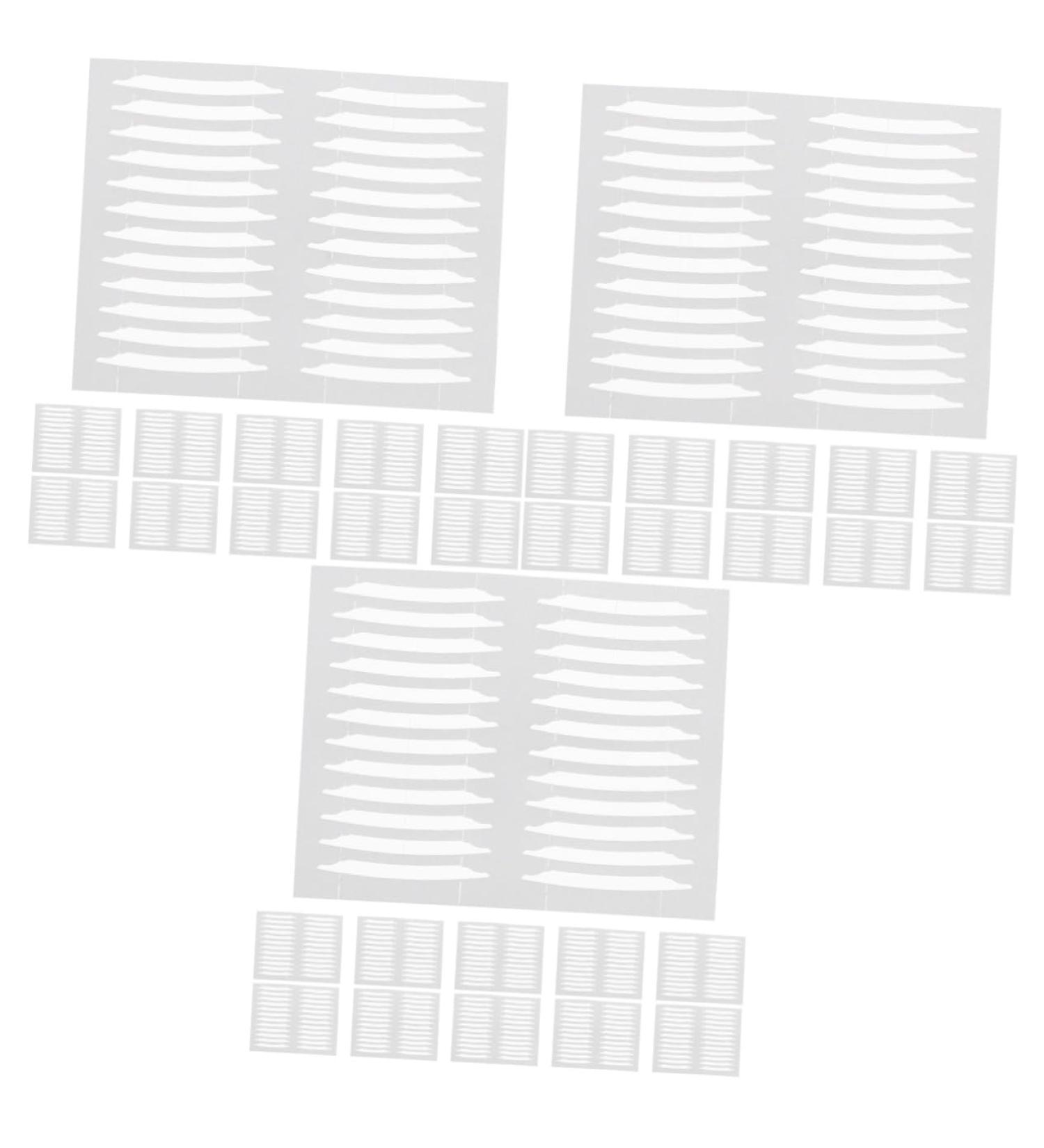 Angoily 90 Sheets Double Sided Double Eyelid Sticker Instant Eye Lid Lift Strips Eyelid Makeup Kit Female Eyelid Clear Stickers Natural Eyelid Patches Korean Tape Woman White Tool - Buy Online on GoSupps.com