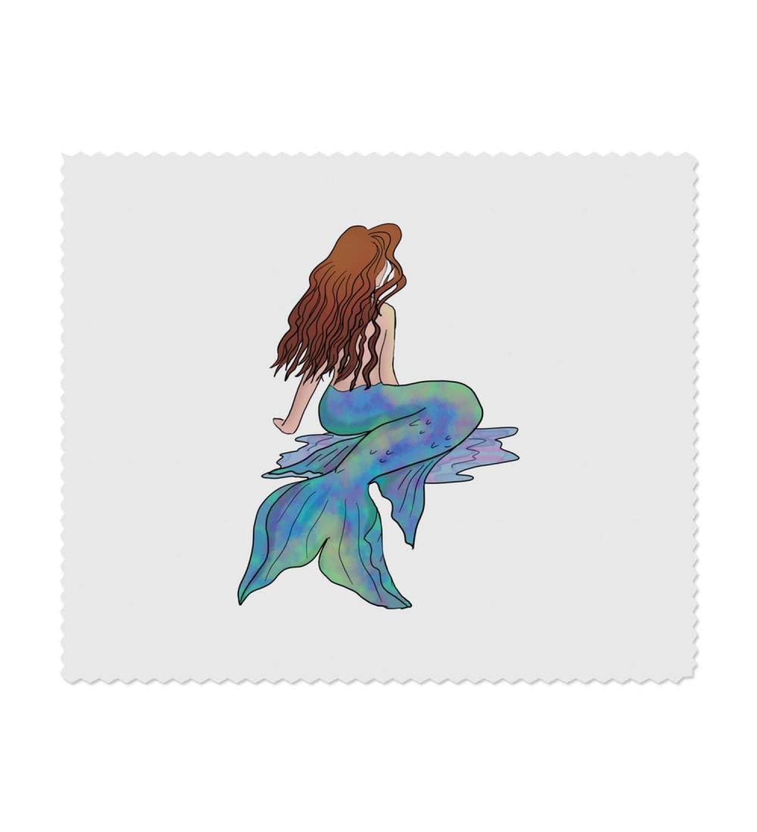 Buy 2x Beautiful Mermaid Microfiber Lens & Eyeglasses Cleaning Cloths | Fast International Shipping - Buy Online on GoSupps.com
