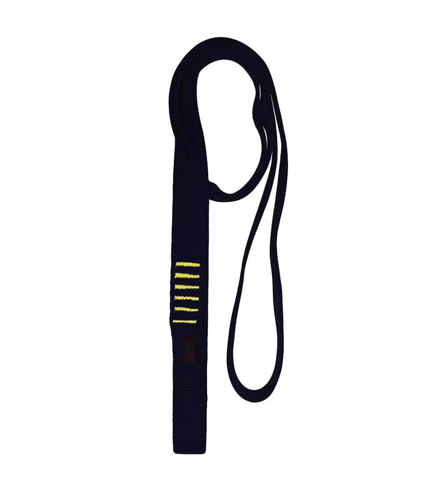 Sterling Rope 25mm Tubular Nylon Sling Black 24IN