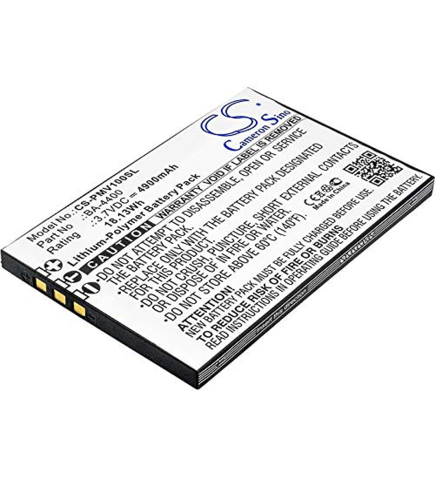 3.7V 4900mAh BA-4400 Battery Replacement for PV-1000 Neo PV1000 5U PV-1000T - Fast International Shipping - Buy Online on GoSupps.com