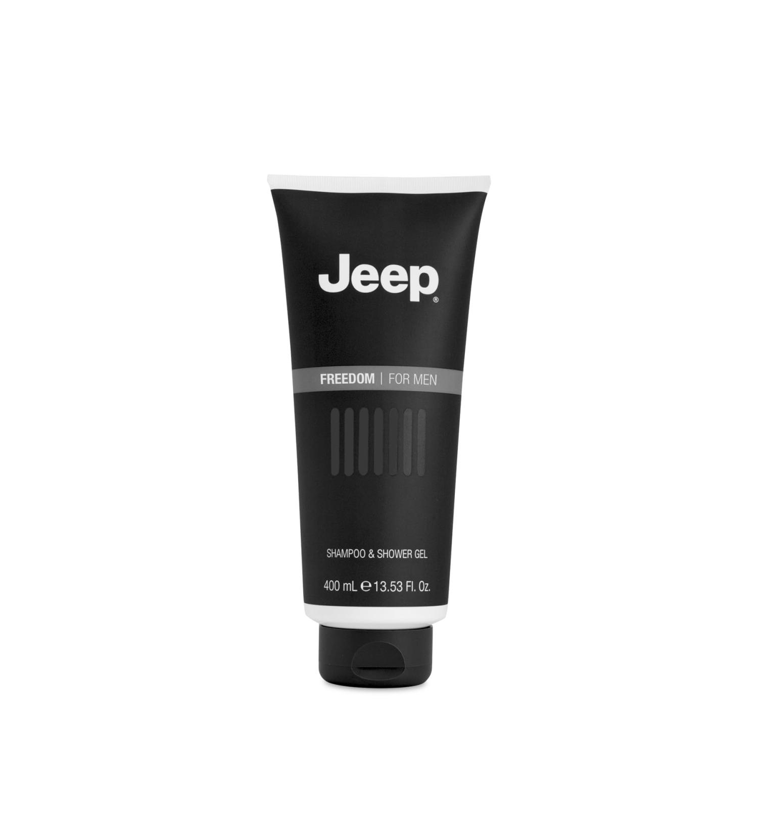  DIAMOND INTERNATIONAL JEEP | Freedom Shampoo & Shower Gel for Men with Aromatic and Woody Fragrance Fresh Feeling Made in Italy 400 ml - Buy Online on GoSupps.com