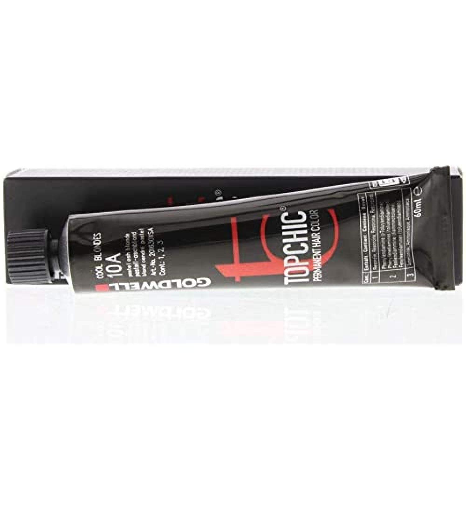 Goldwell Topchic hair color dark ash blonde 6A 1 pack (1 x 60 ml) dark ash blonde 6A 60 ml (1 pack)