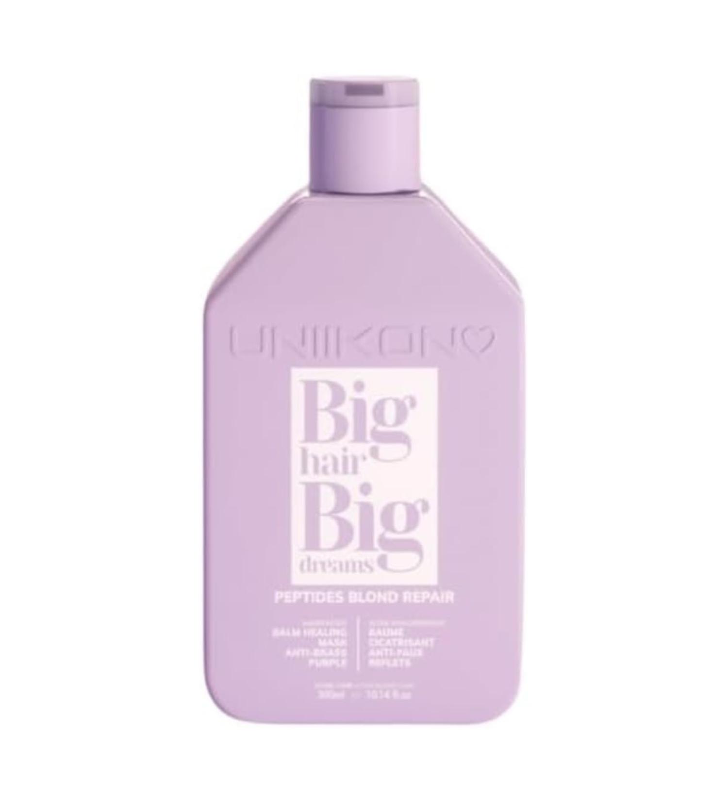 UNIIKON - Anti-Copper/Yellow Highlights Balm - Revives Color Moisturizes and Nourishes - Blonde and Bleached Hair - Ultimate Blond Repair Range - 300 ml - Buy Online on GoSupps.com