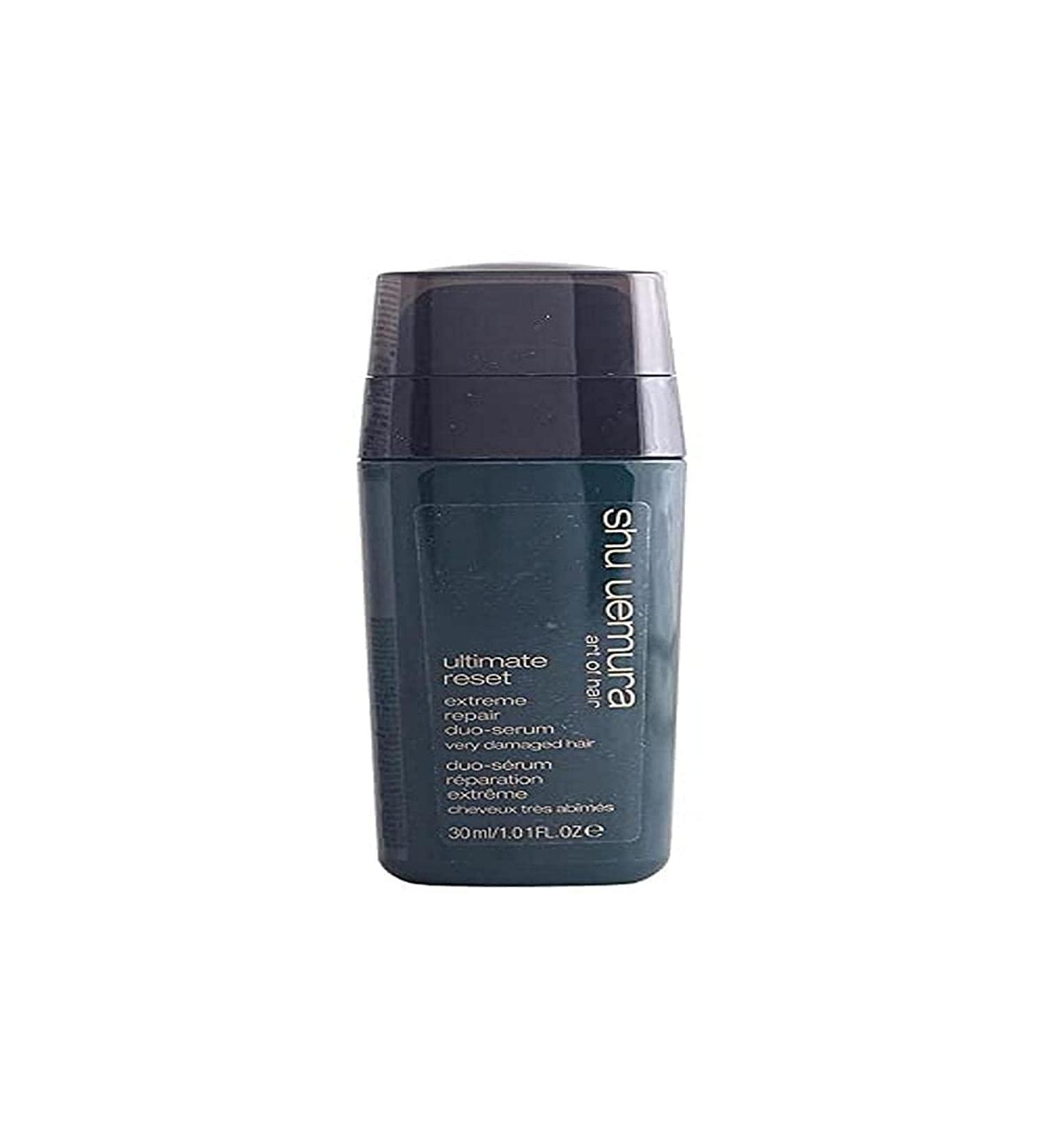 Shu Uemura Ultimate Reset Duo Serum - Repair Stressful Hair with Japanese Extract | Anti-Frizz 30ml - Buy Online on GoSupps.com