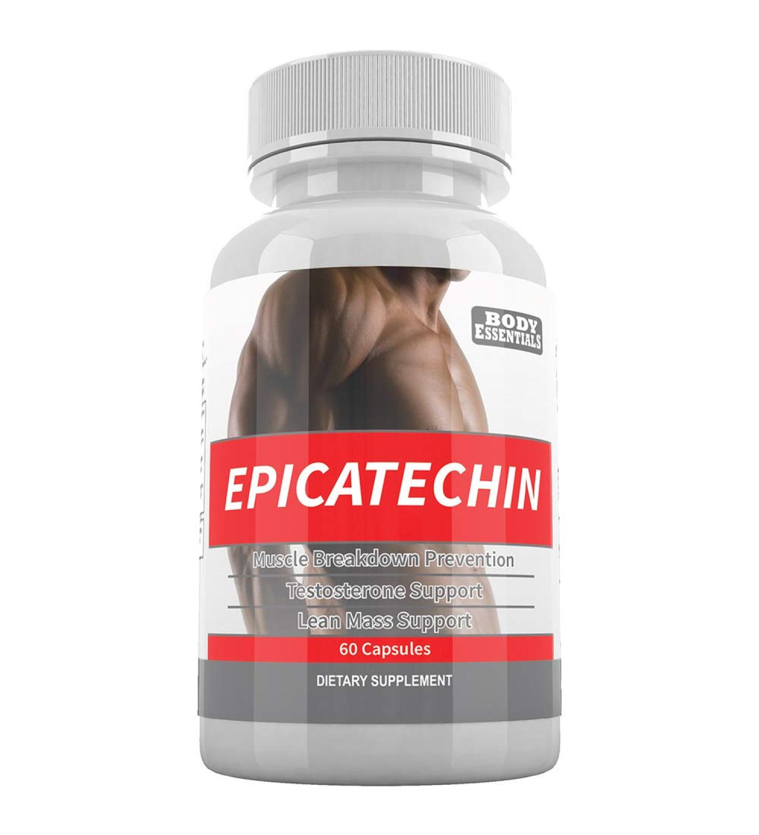 EPICATECHIN 300mg - 60 Capsules by Body Essentials | Boost Muscle Growth Protein Synthesis & Strength | Lean Muscle & Fat Loss - Buy Online on GoSupps.com