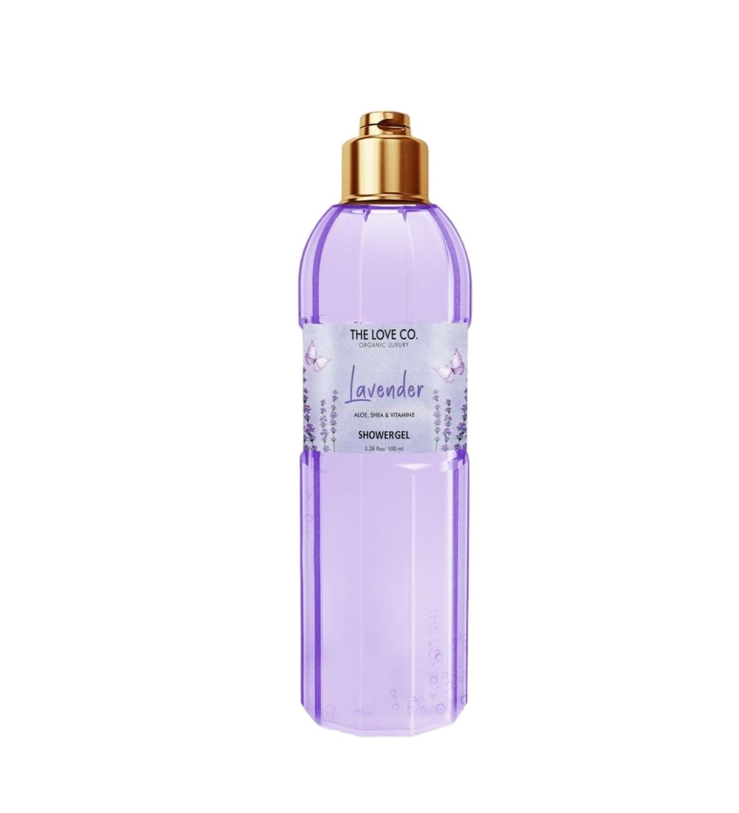 Lavender Bath & Shower Gel - Luxury Vegan Body Wash for Women & Men | 100ml - Skin Care Essentials - Buy Online on GoSupps.com