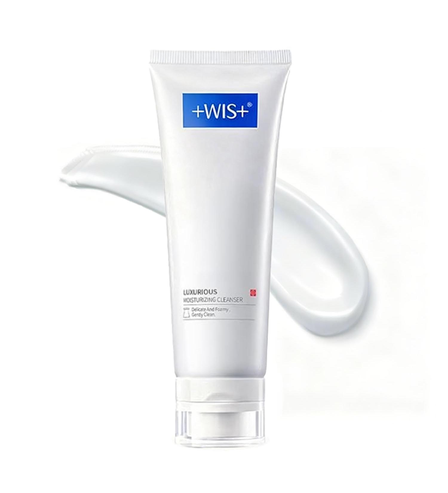 +WIS+ Deep Cleansing Facial Wash Cleanser with Skin-Friendly Amino Acids Daily Mild Face Cleanser for Sensitive Skin PH Balancing (3.5fl.oz/100g) - Buy Online on GoSupps.com