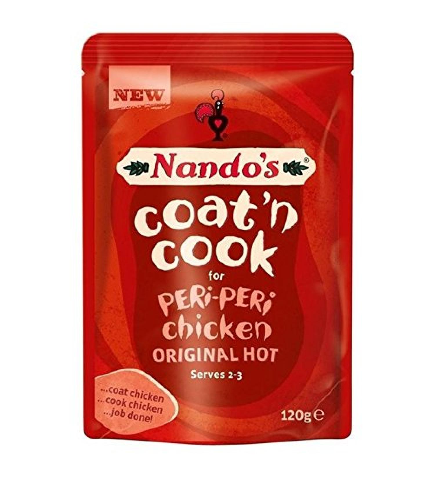 Nando Lot de 2 manteaux N Kochen Heiß Peri Peri Marinade 120 g