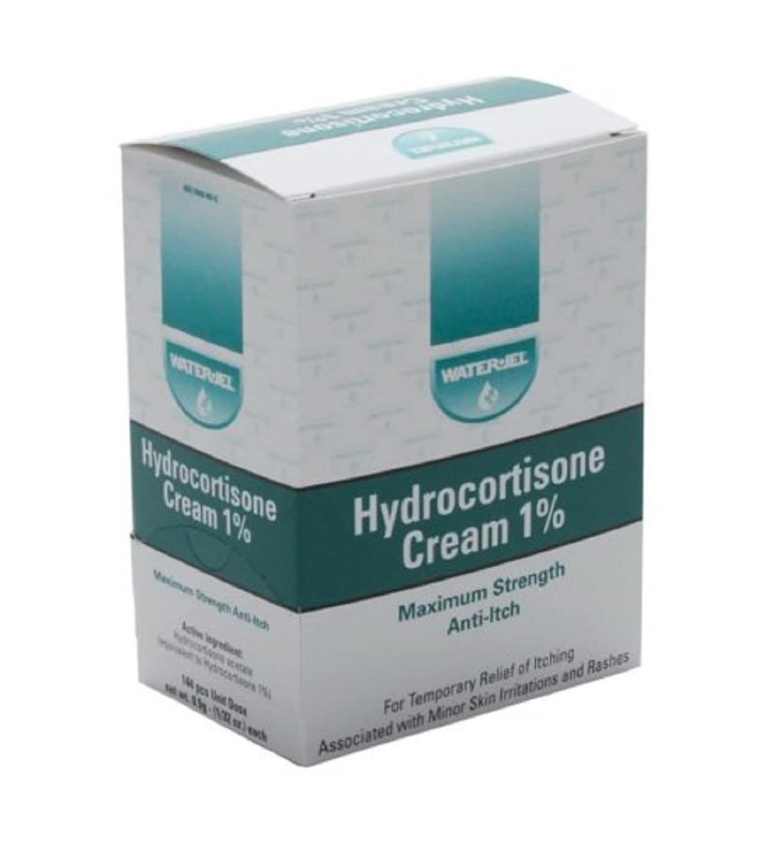 Waterjel Wjhy1728 Hydrocortisone Cream .9gm (Pack of 144)