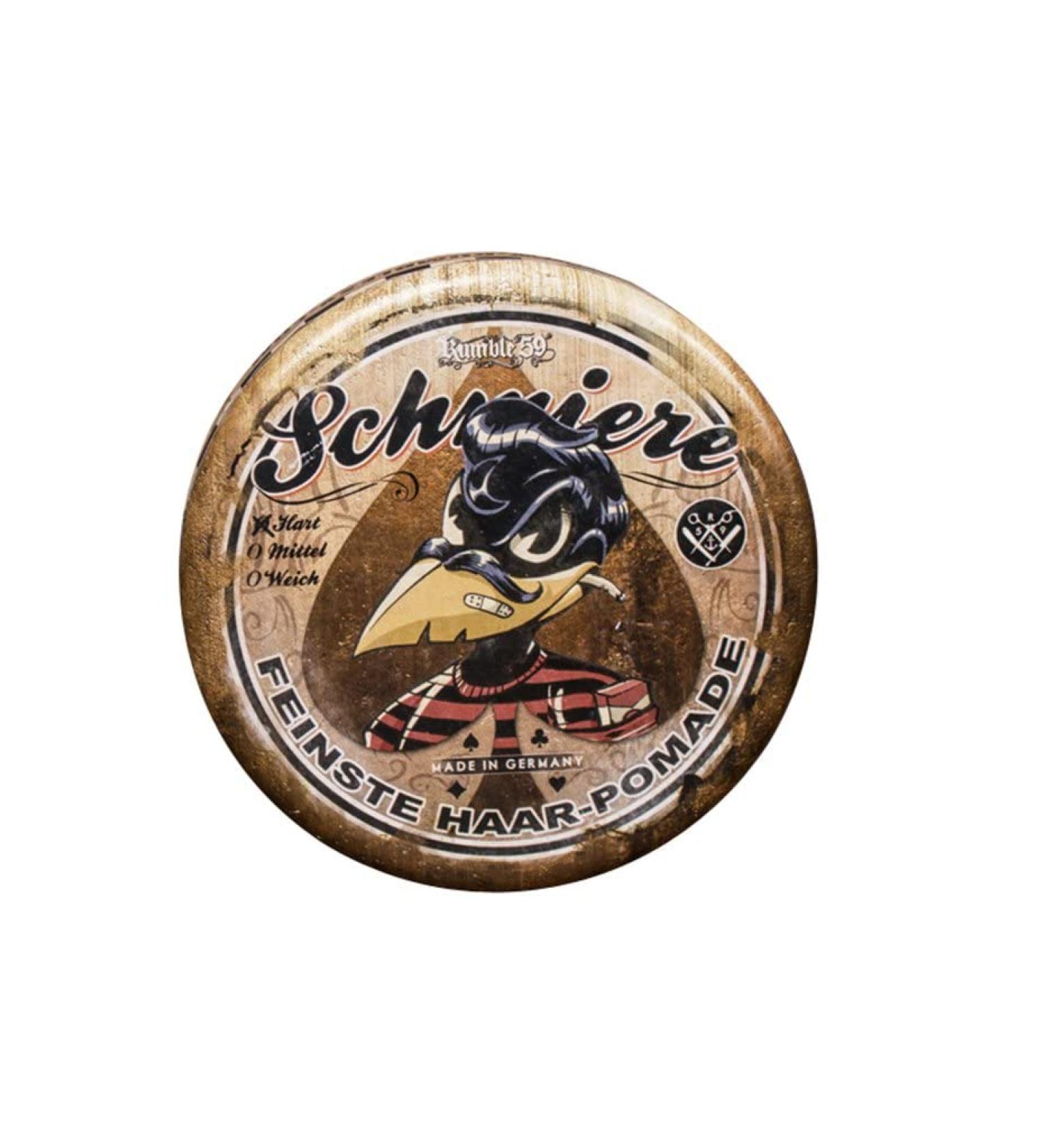 Rumble59 Smurn Special Edition Poker Hard Pomade for Men - Strong Hair Styling Wax 140ml | Best Hair Pomade for Men - Buy Online on GoSupps.com