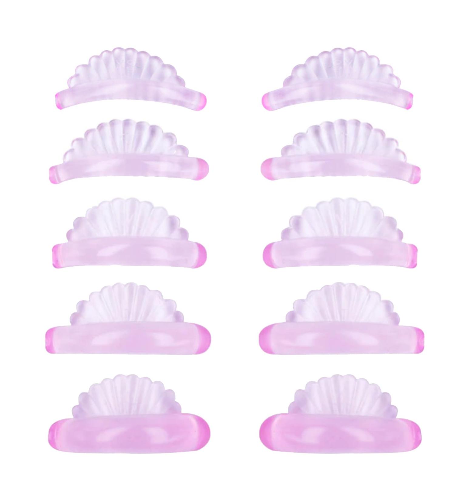 Fellflying Lash Lift Rods Silicone Eyelash Perming Curler with Seashells Design | Self-Adhesive Lash Lift Tool Lash Lifting Pads Lashes Makeup Tools Reusable Silicone for Daily Makeup - Buy Online on GoSupps.com