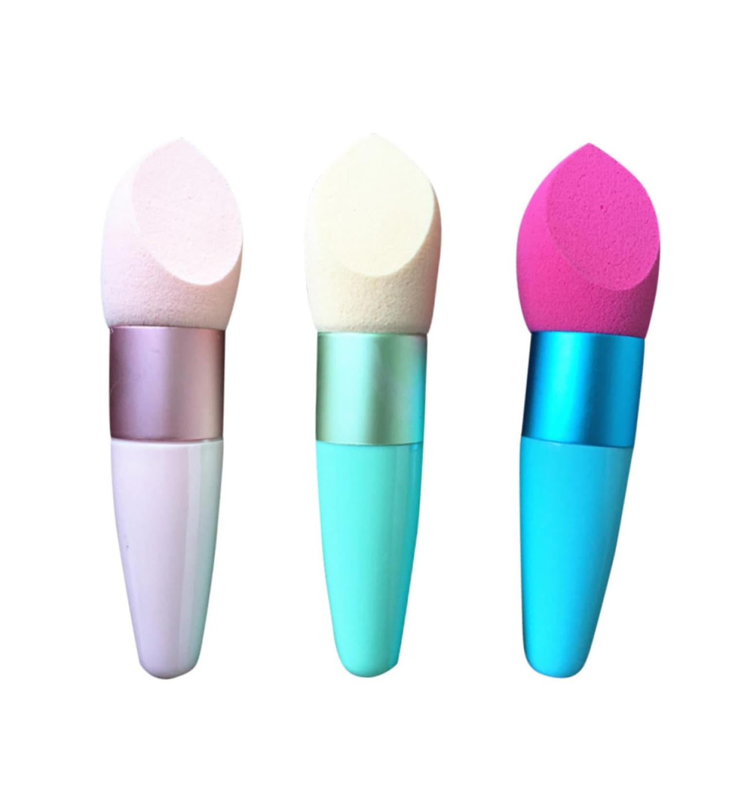 FOMIYES Makeup Powder Puff - Highlighter & Blush Sponge Applicator for Flawless Face Makeup - Buy Online on GoSupps.com