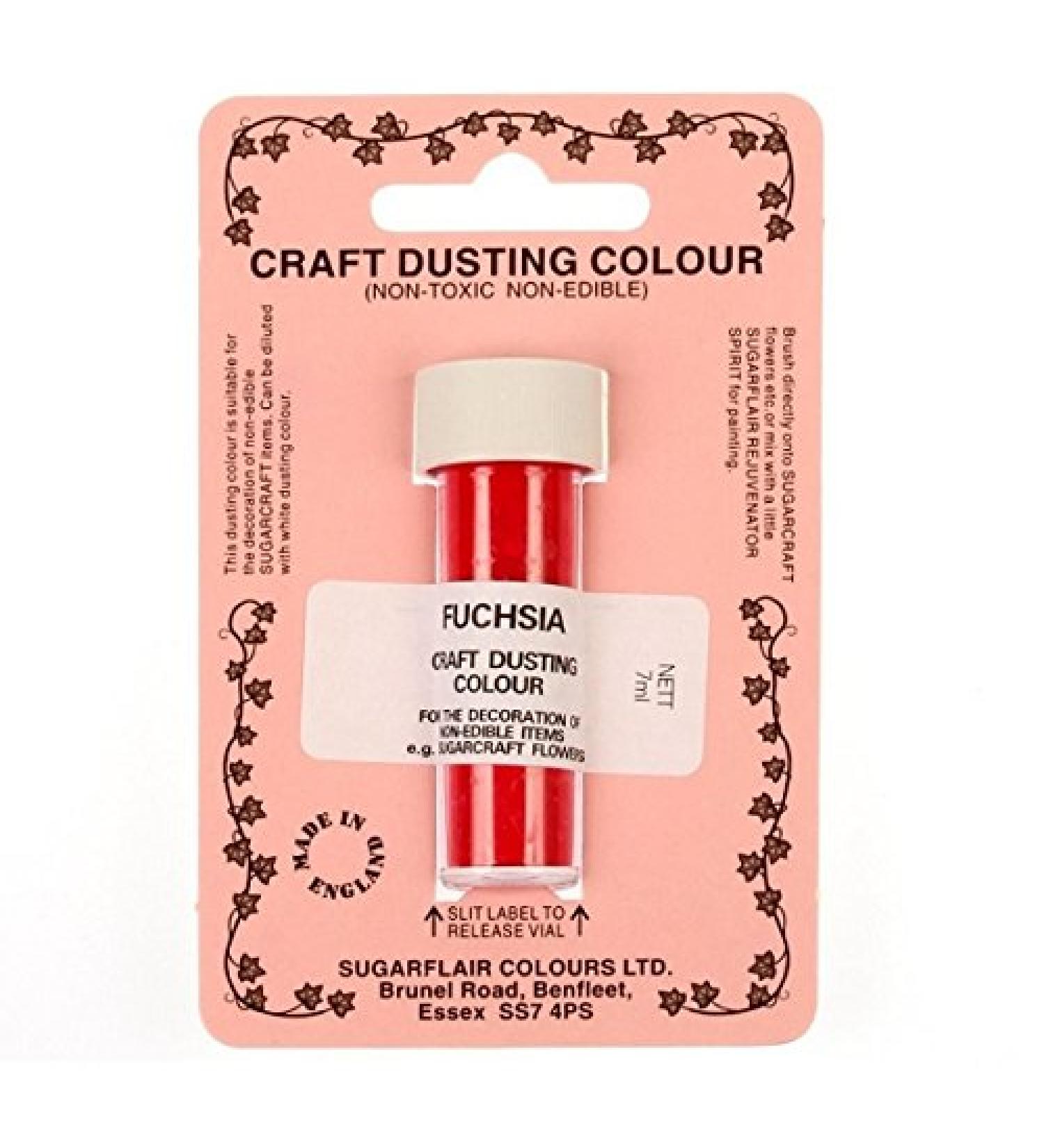 Sugarflair Craft Dusting Colours - Fuchsia