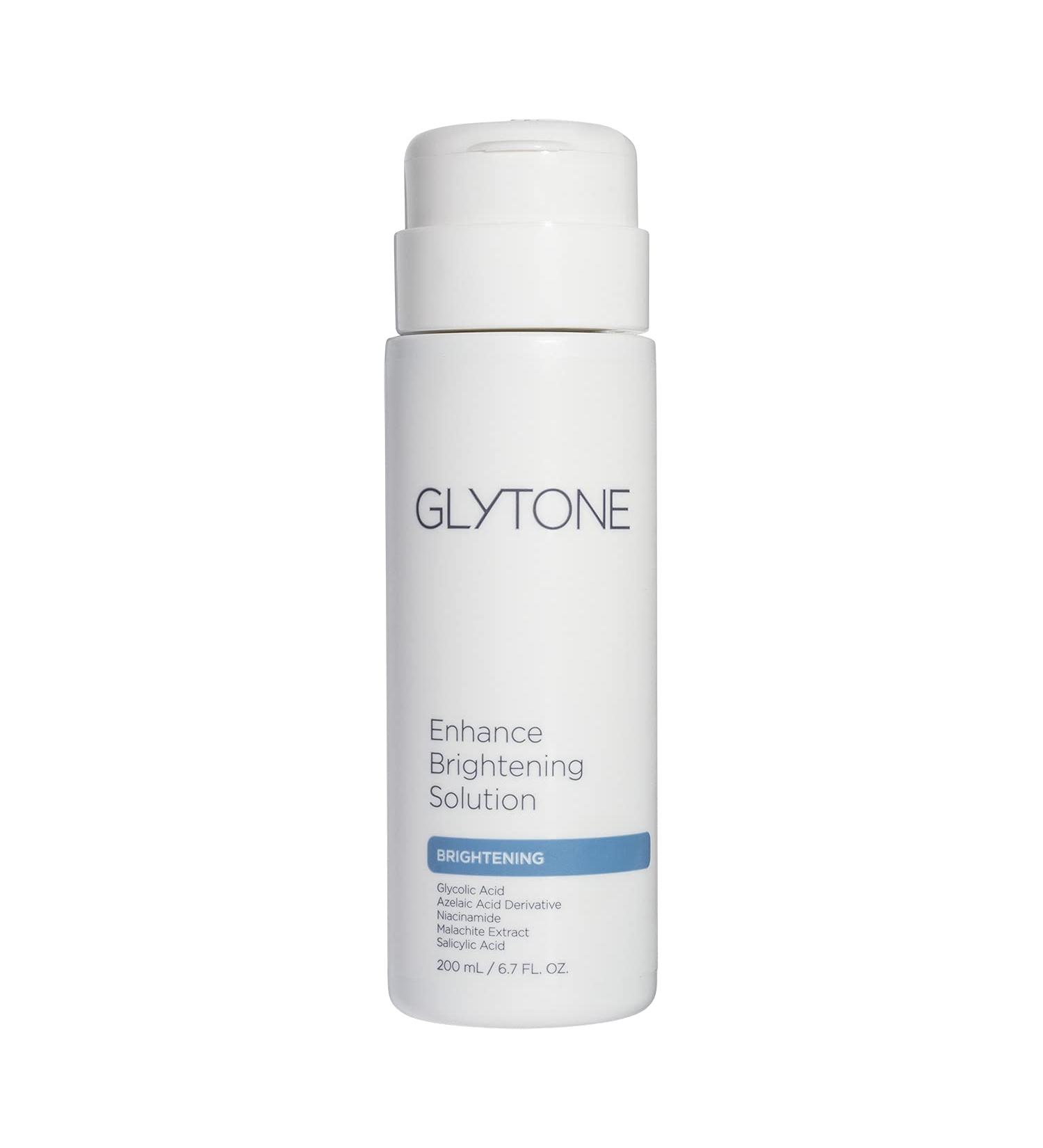 Glytone Enhance Brightening Solution 6.7 oz | Glycolic Acid, Azelaic Acid & Niacinamide | Unclog Pores & Brighten Skin - Buy Online on GoSupps.com
