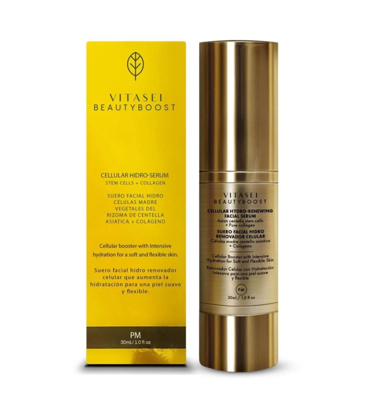 VITASEI S rum de nuit hydratant l'acide hyaluronique | Concombre raisin et extrait de caf pour les cernes | Gonflement et poches | S rum d'hydratation sous les yeux pour femmes et hommes | 20 g Contour des yeux PM - Buy Online on GoSupps.com