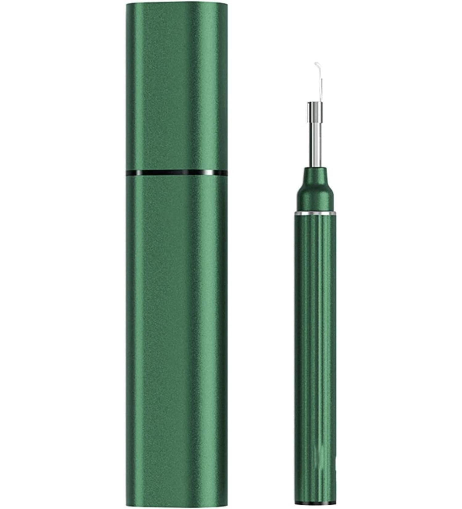 JYYBN Earwax Removal Tool with Camera & 6 LED Lights - Green Ear Cleaner Kit for Kids, Adults, and Pets - Buy Online on GoSupps.com