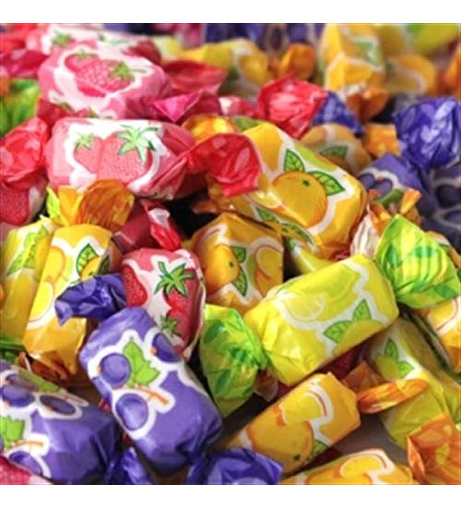 Assorted Fruit Chews 1kg Share Bag by The Gourmet Sweet Company