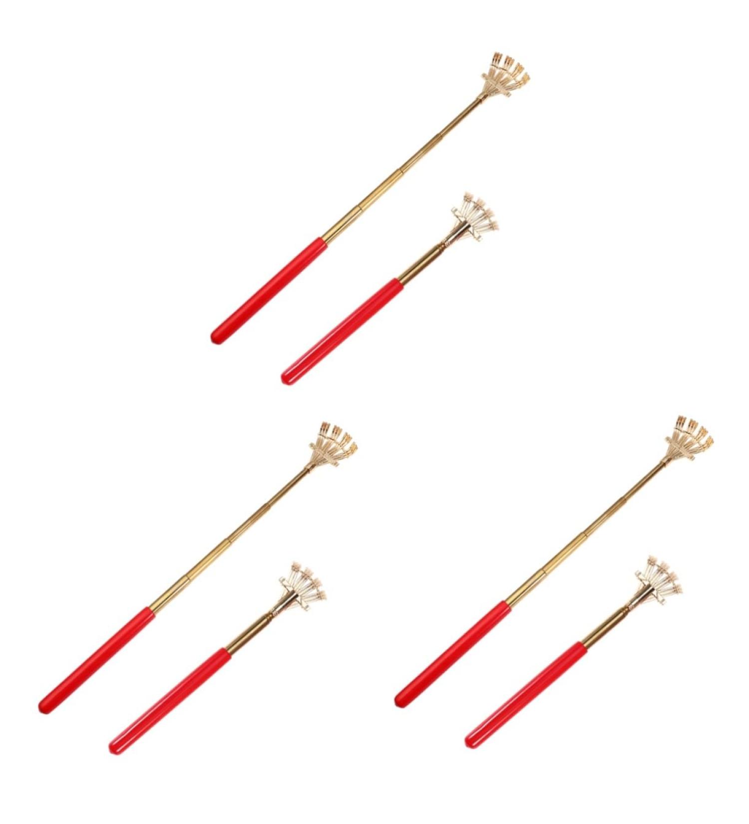 Shop Minkissy Men's Back Scratchers | 6-Piece Handheld Massage Set | Portable Metal Back Massager & Gift - Buy Online on GoSupps.com