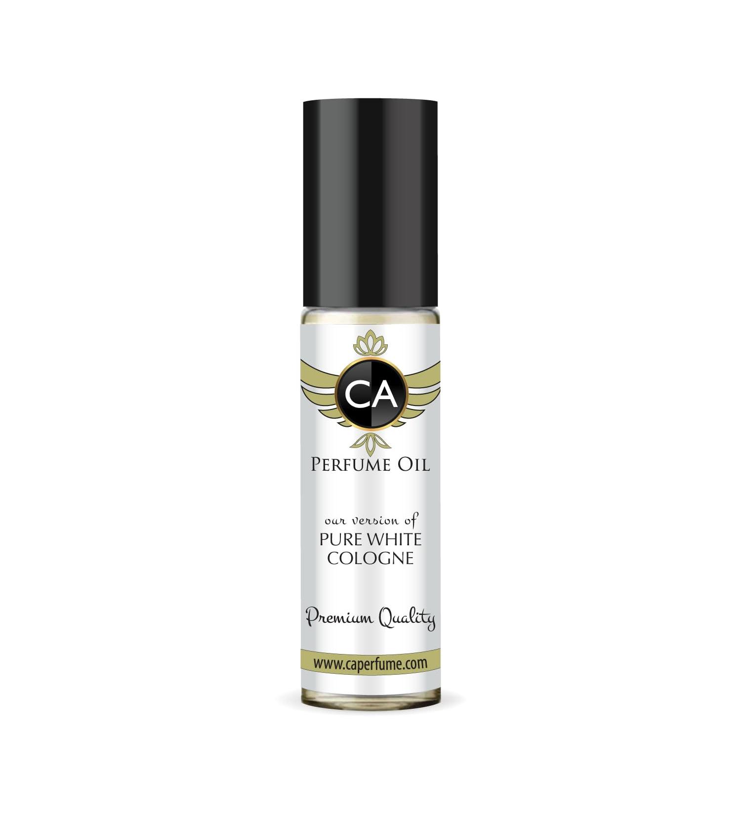 CA Perfume Impression of Pure White Cologne For Women & Men Replica Fragrance Body Oil Dupes Alcohol-Free Essential Aromatherapy Sample Travel Size Concentrated Long Lasting Roll-On 0.3 Fl Oz/10ml - Buy Online on GoSupps.com