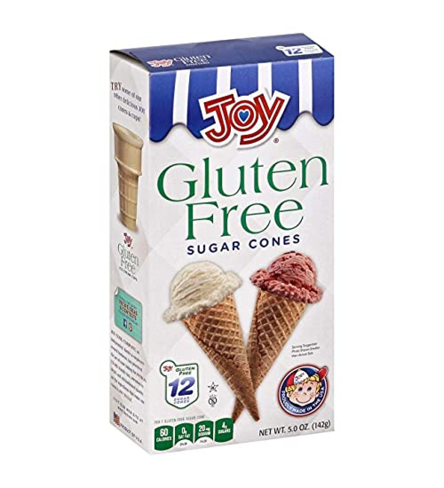 Joy Gluten Free Sugar Ice Cream Cones 5 oz (2 pack)