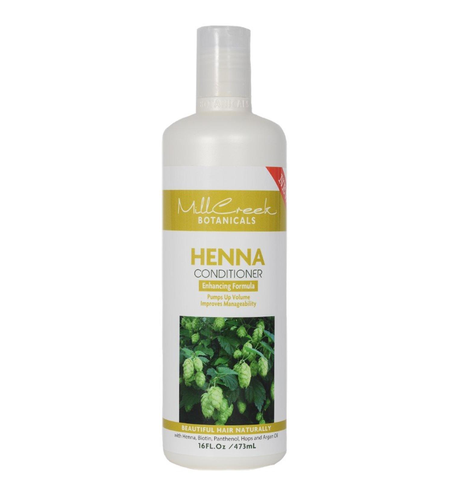 Mill Creek Henna Conditioner (Natural & Organic) - 16 fl. oz. (473ml)