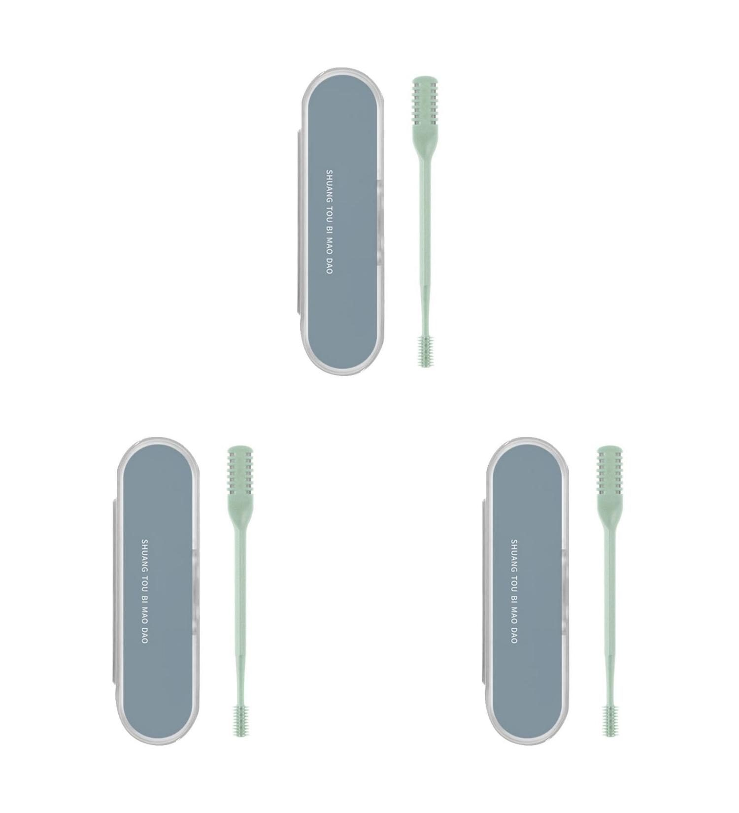 2024 Upgrade 2-in-1 Nasal Hair Cutter & Trimmer | Double Sided Nose Hair Knife with 360 Rotation & Ear Picker for Men & Women - International Shipping Available - Buy Online on GoSupps.com