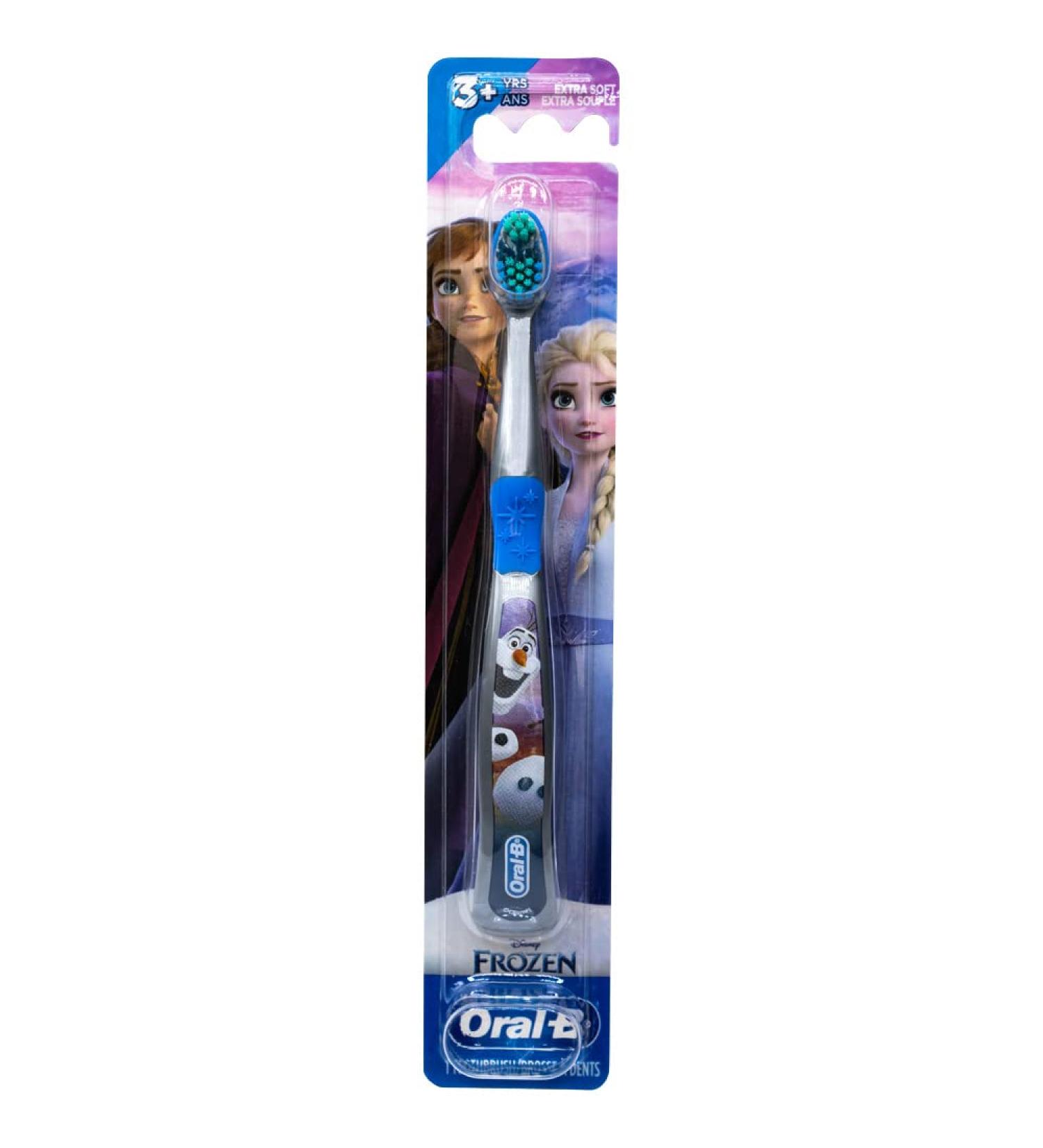 Oral-B Disney Frozen Olaf Toothbrush | Extra Soft | Ages 3+ | 1 Count - Buy Online on GoSupps.com