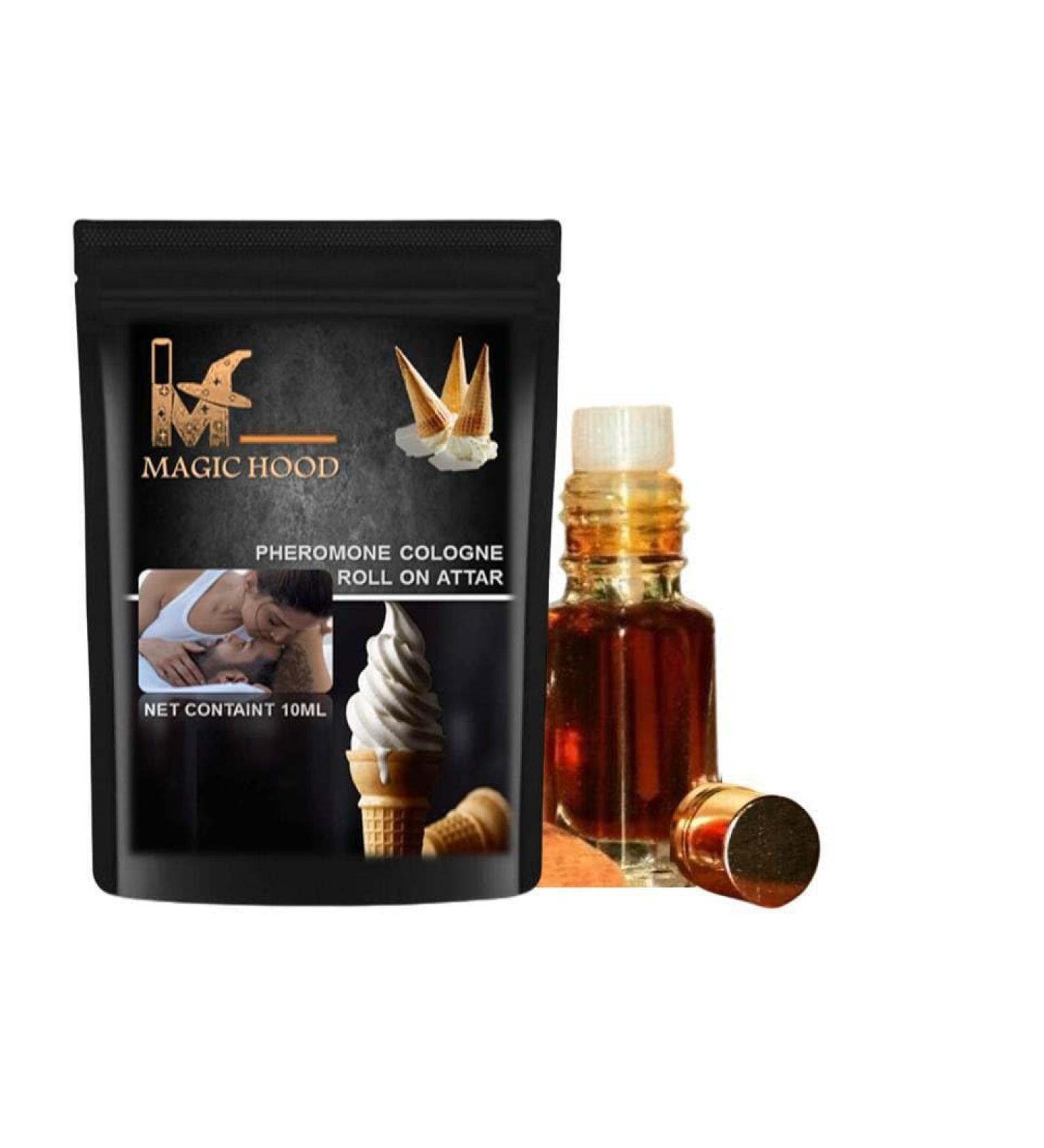 Roll-On Pheromone Cologne Perfume long last Attar Unisex For Men and Women 10ml (Vanilla)