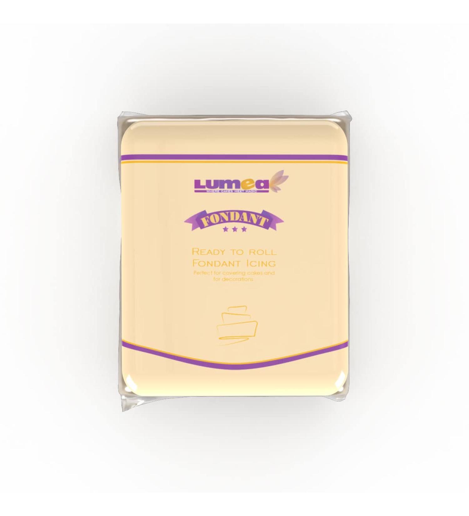 Dekozauber24 Premium Fondant - 250g Rolled Fondant in 19 Colors for Cake Decoration (Ivory) | Soft & Flexible Best for Baking - Buy Online on GoSupps.com