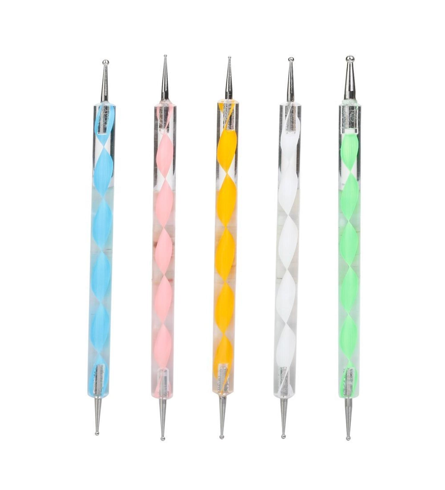 COMIART Ball Stylus Dotting Tool Set for Clay Sculpting & Nail Art - Embossing Pattern Included - Buy Online on GoSupps.com