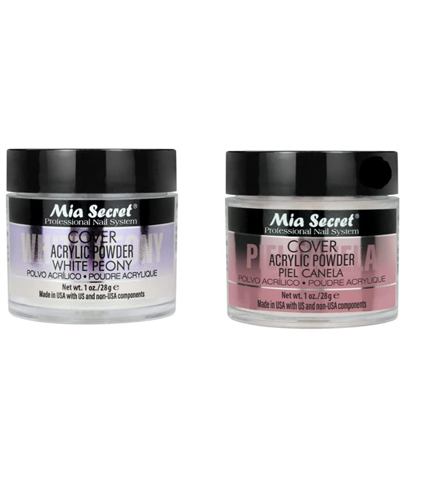 Mia Secret Cover Powder - White Peony & Piel Canela | 1 oz - Best International Shipping - Buy Online on GoSupps.com